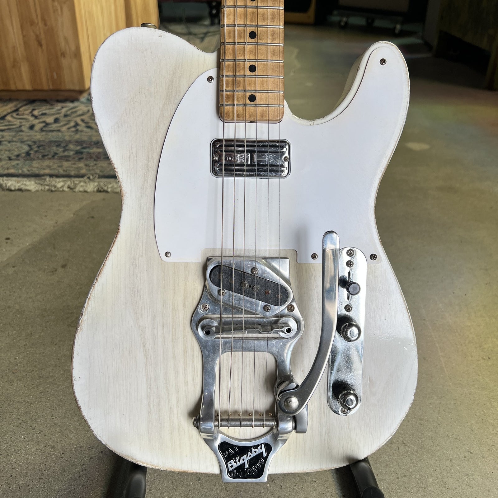 Revelator Guitars - RetroSonic T-Style - White Blonde Nitro - #62285 (Includes 3 loaded pickguards)
