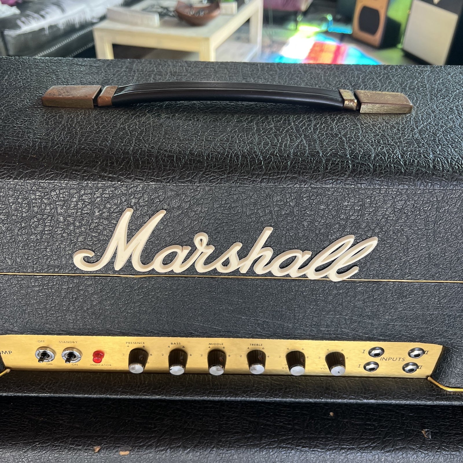 Vintage 1976 Marshall JMP 1987 MK II 50-Watt Lead Guitar Amplifier Head | Cottonwood Music Emporium