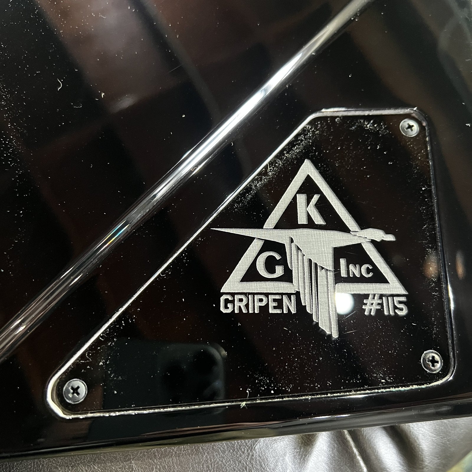 Kauer Guitars Gripen - Black - #115