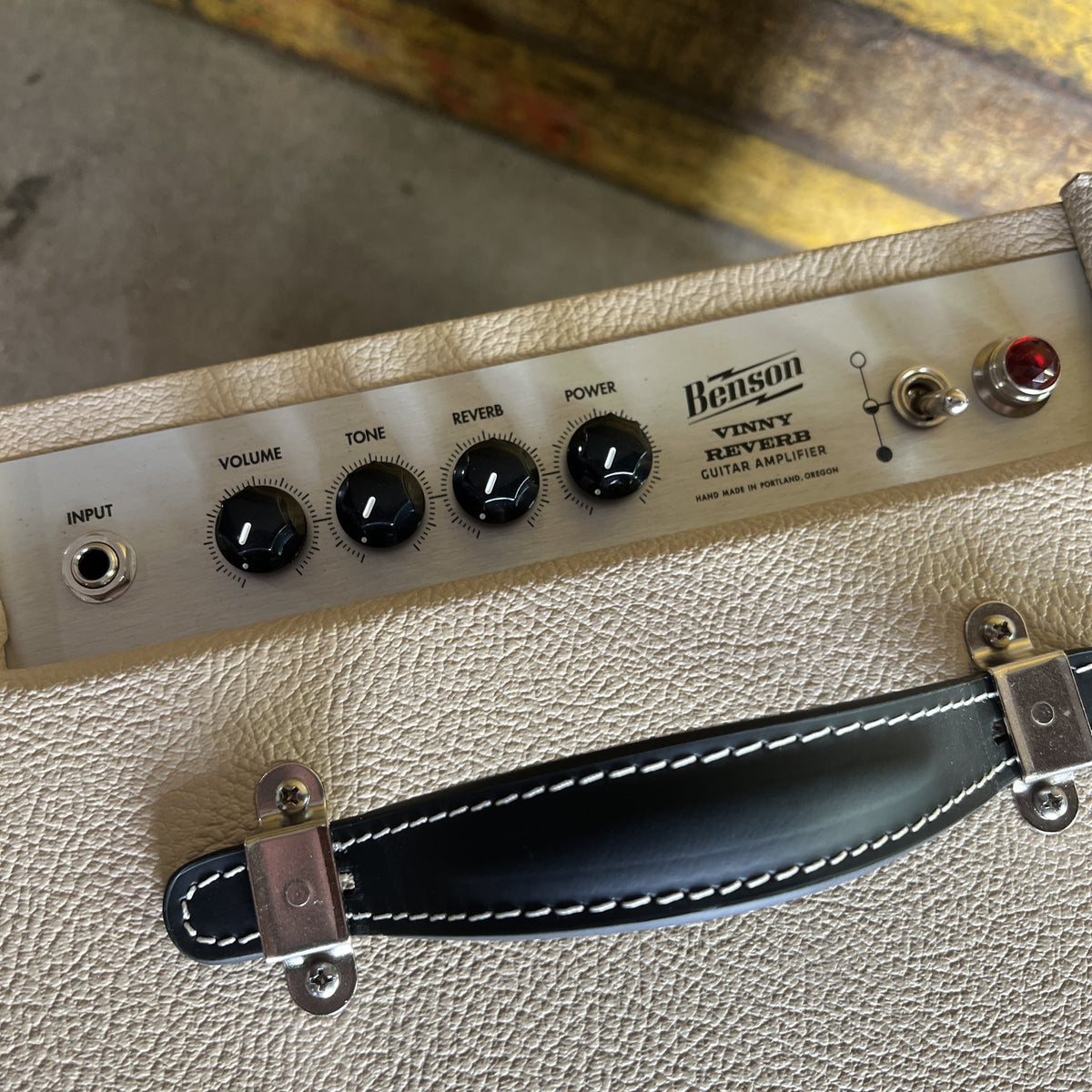 Benson Amps Vinny Reverb Combo - Blonde / Oxblood