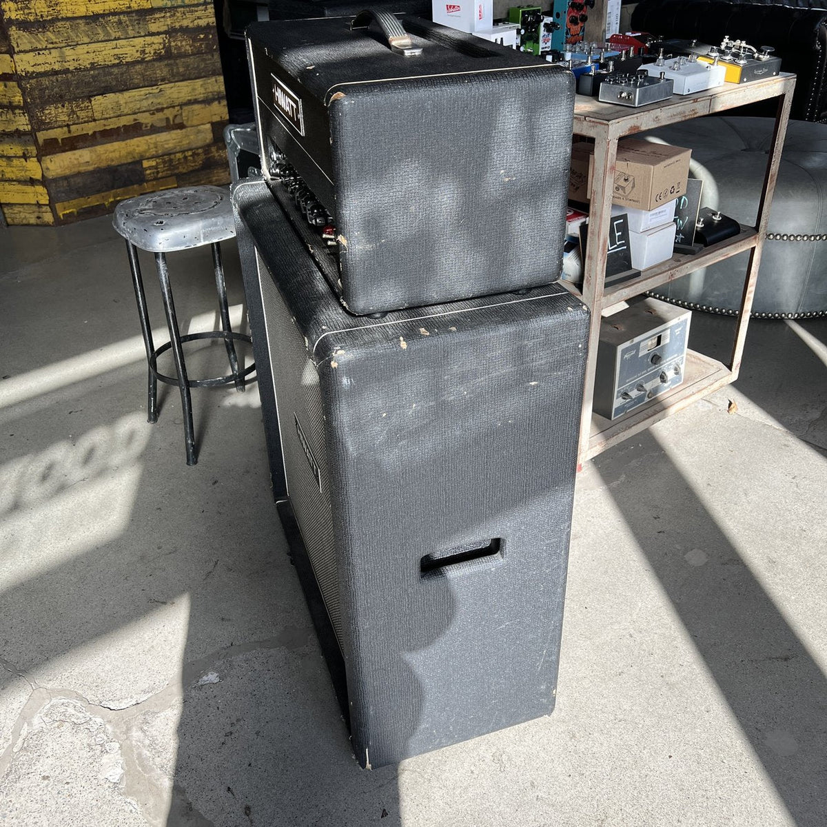 1977 Hiwatt Custom Hiwatt 50 Guitar Amplifier Head, Model DR504