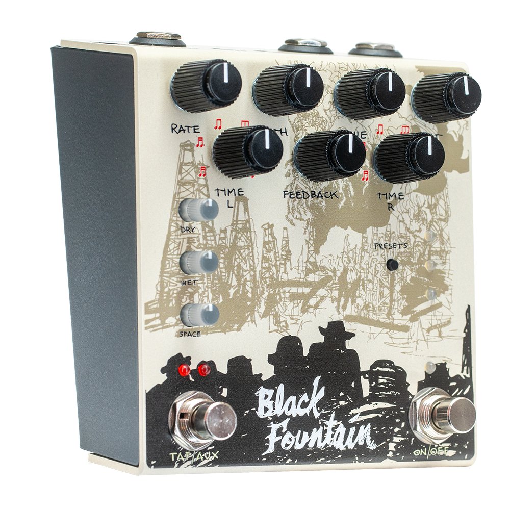 Old Blood Noise Endeavors Black Fountain Stereo - Cream