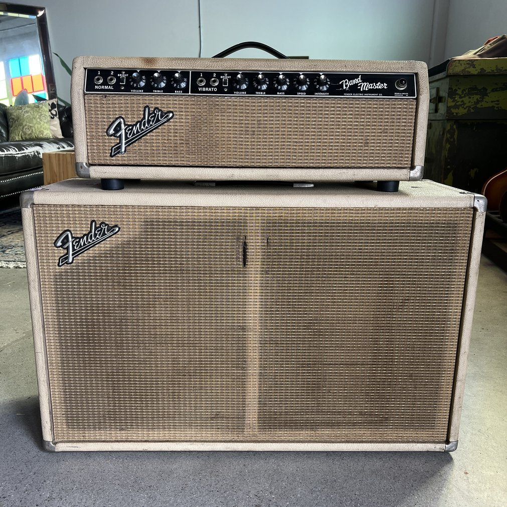 Vintage 1964 Fender Bandmaster w/2x12 Cabinet - Blonde