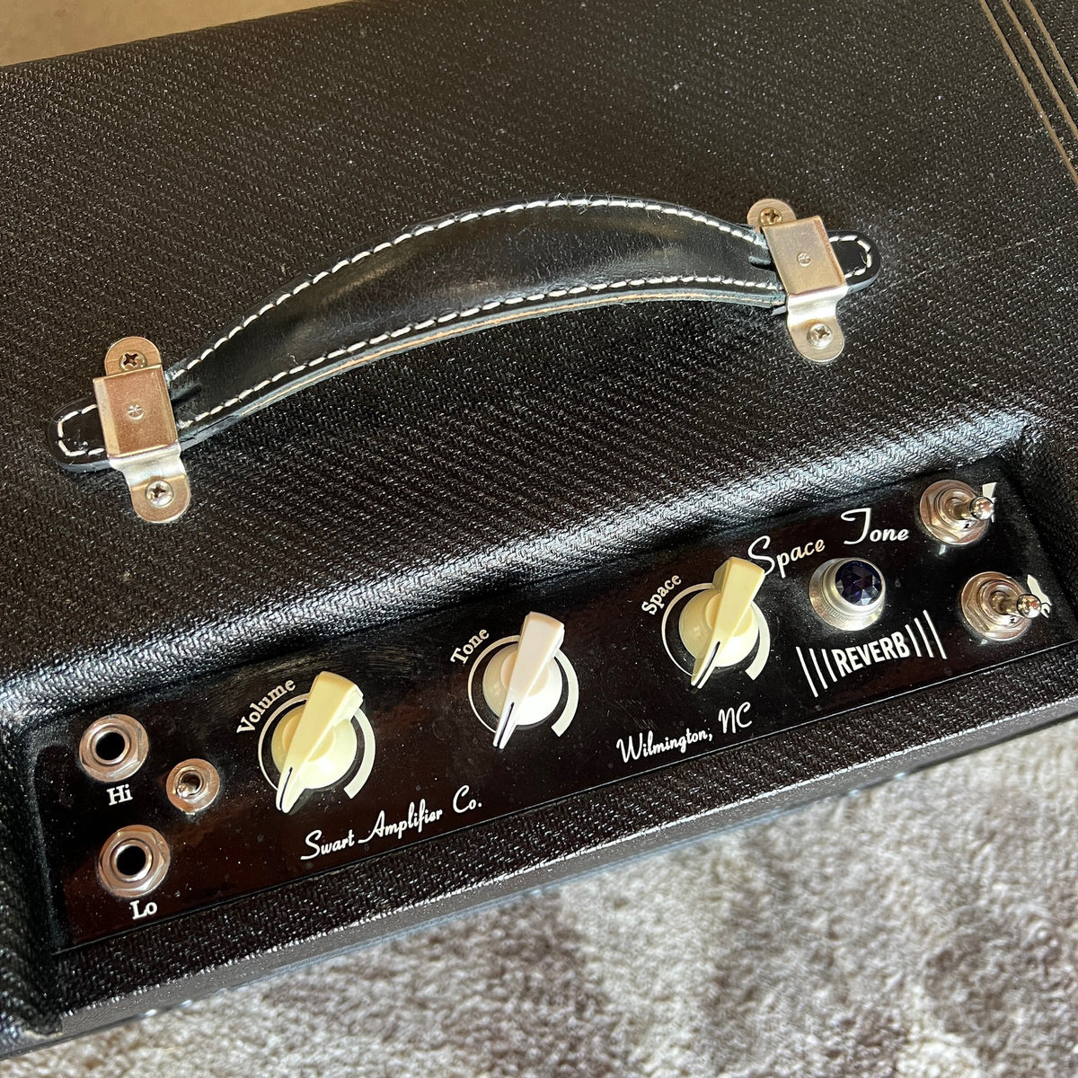 Swart Space Tone Reverb (STR) – Custom Black "Tuxedo" AST Finish (SN #286)
