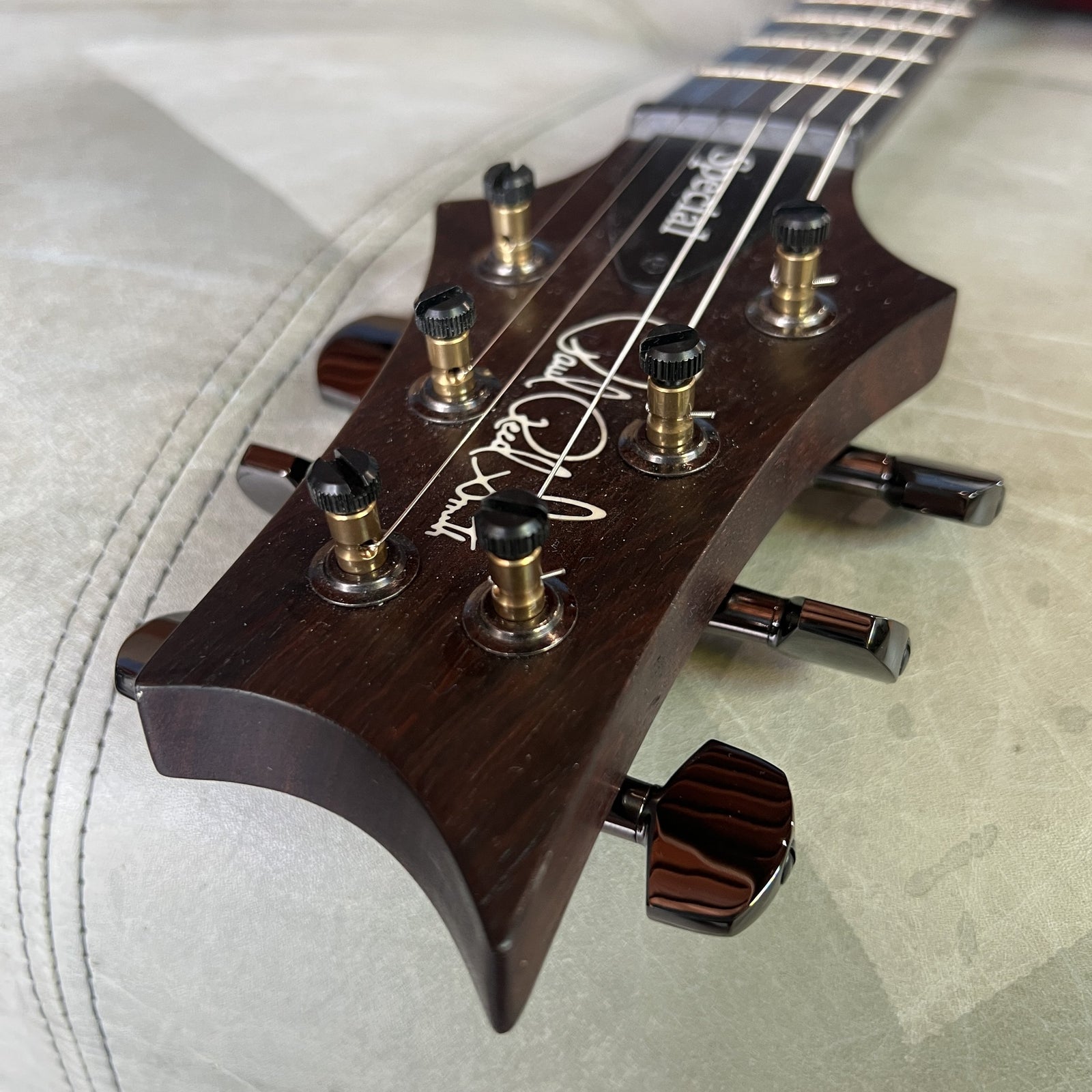 PRS Special Wood Library Brazilian Neck 10 Top - 2019 - Blood Orange