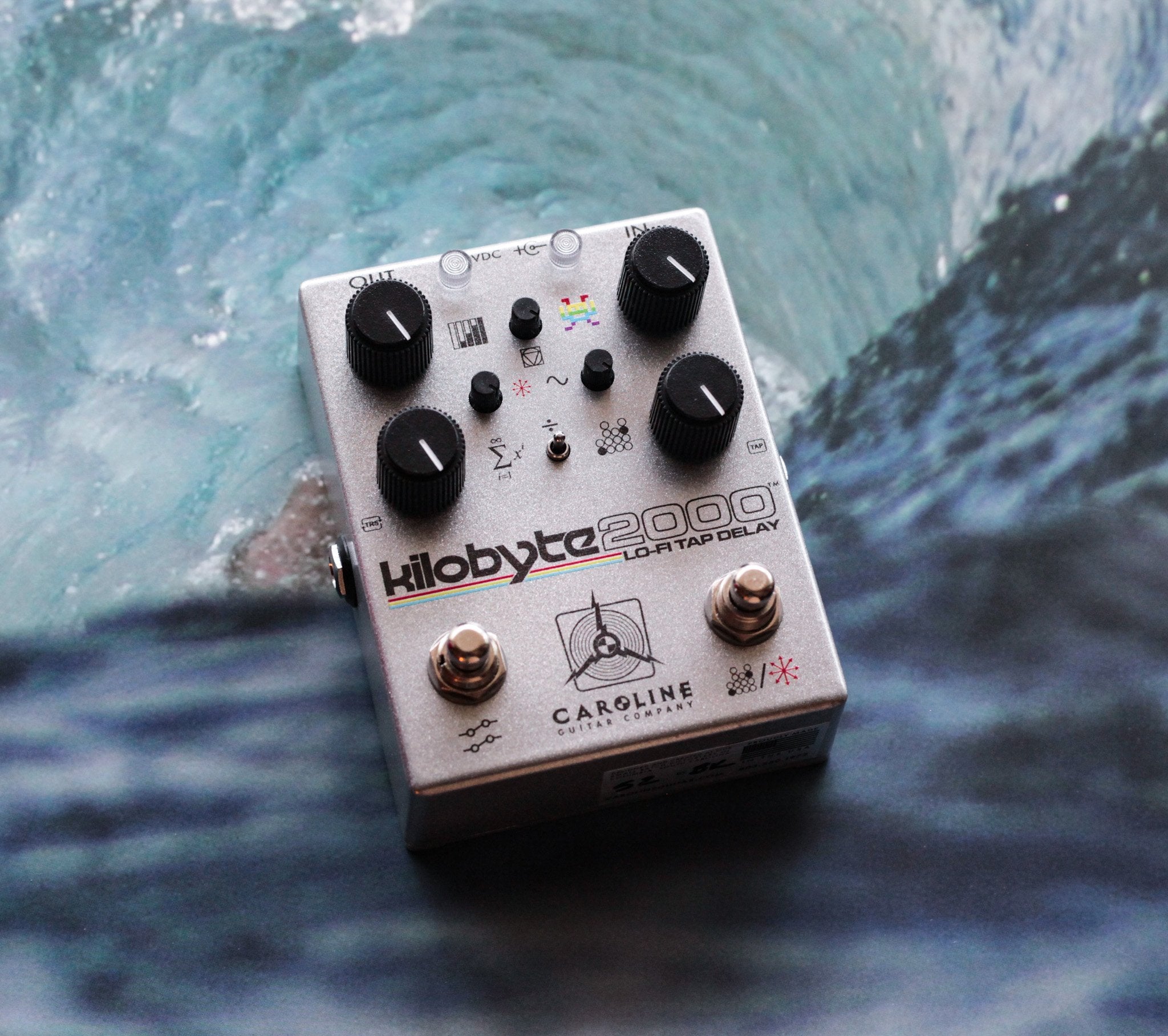 kilobyte pedal Caroline Guitar Company Kilobyte Lo-Fi Delay
