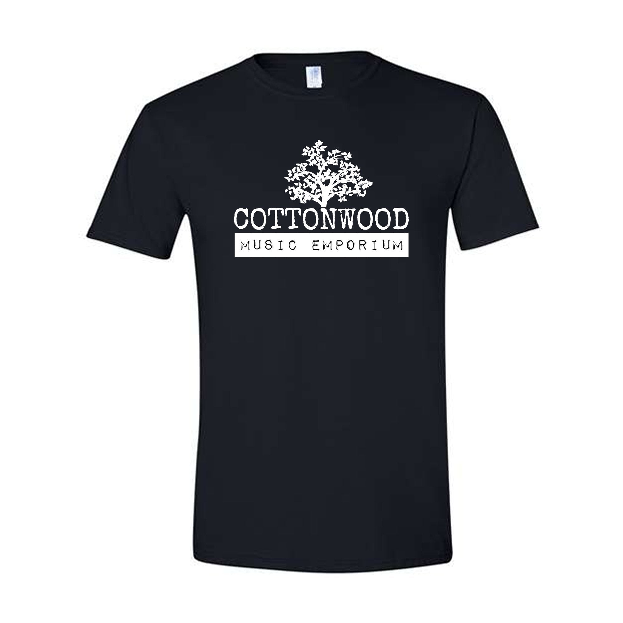 Cottonwood Music Emporium - Logo T-Shirt - Black