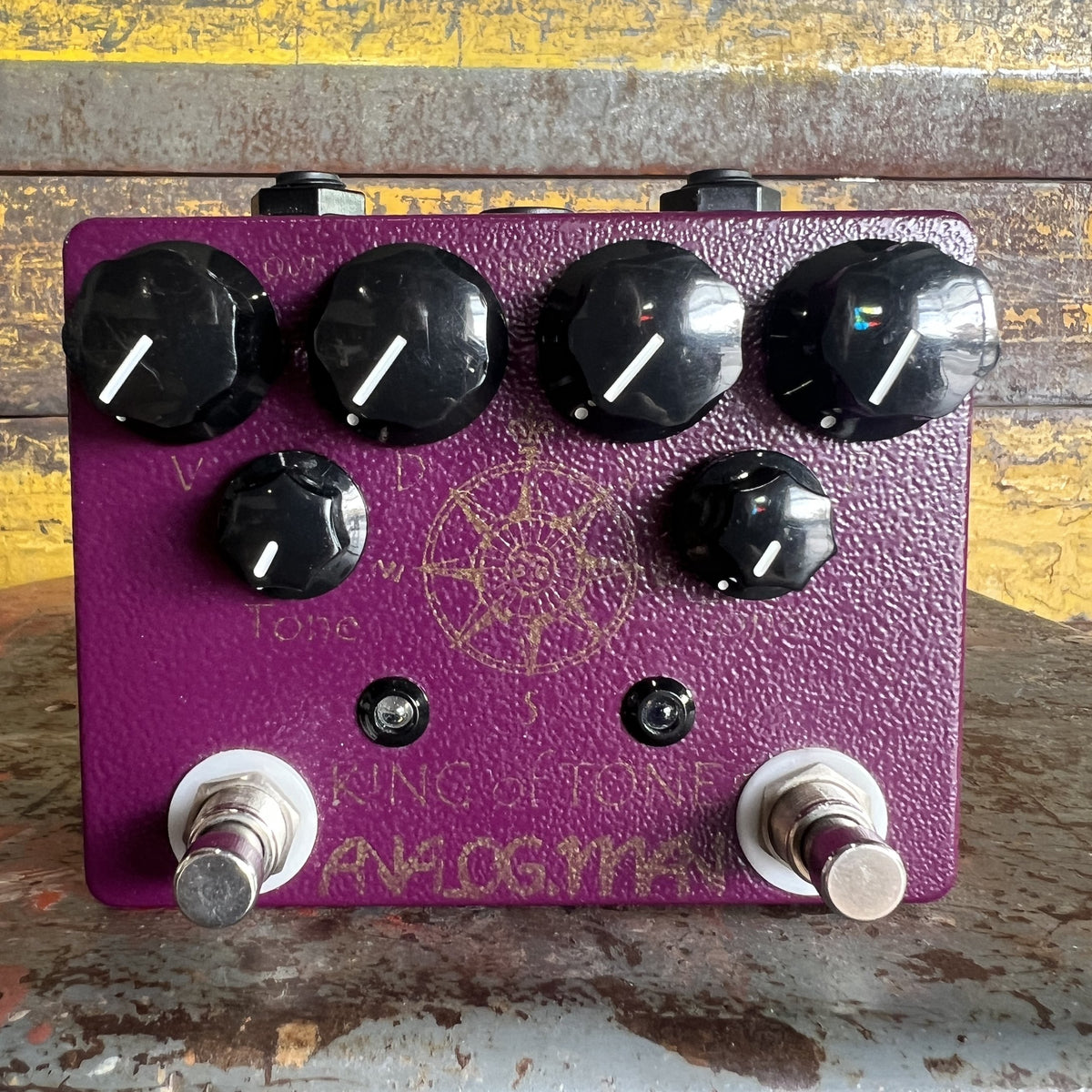 Analogman King of Tone V4 Overdrive Pedal - 4-Jack Option (SN 1751)