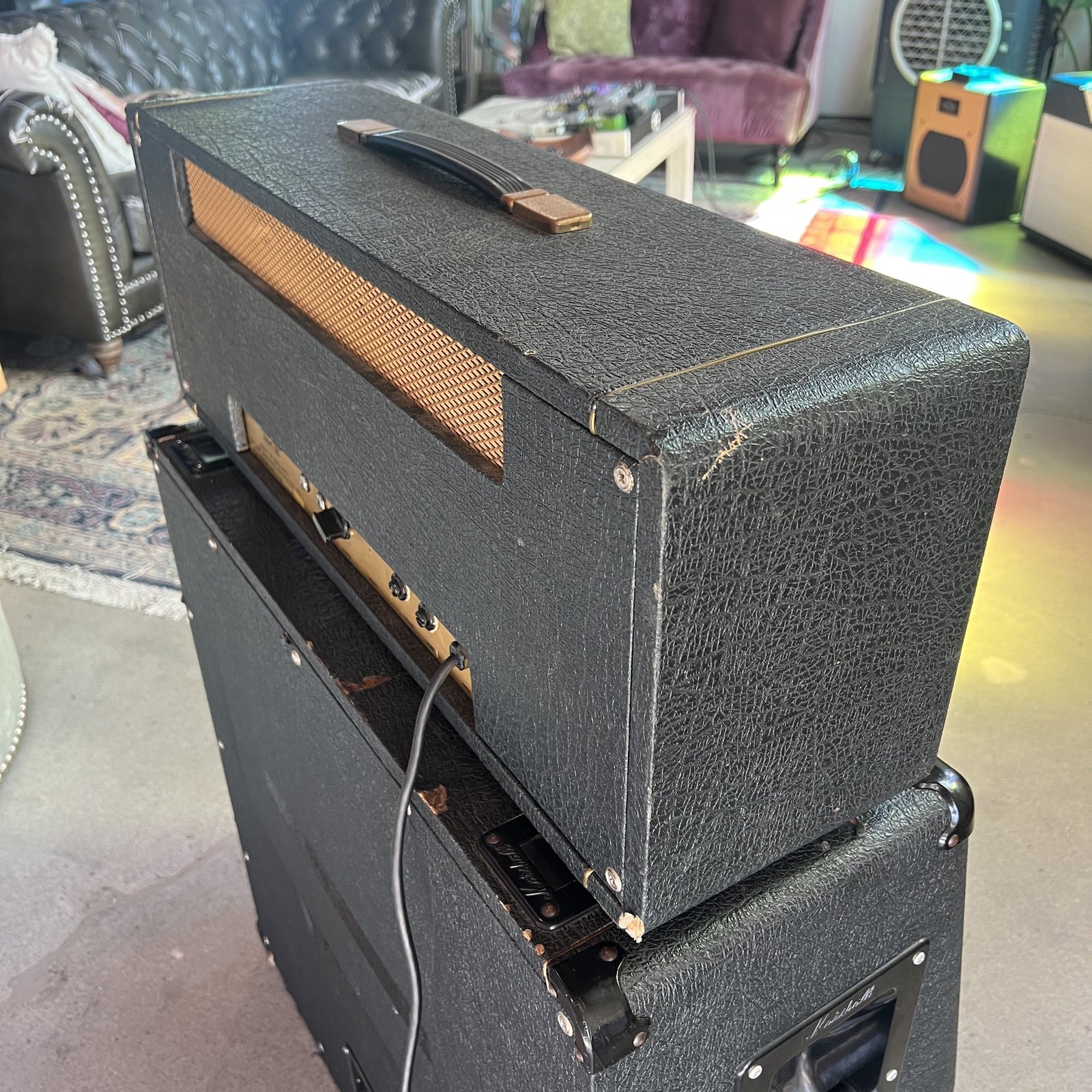 Vintage 1976 Marshall JMP 1987 MK II 50-Watt Lead Guitar Amplifier Head | Cottonwood Music Emporium
