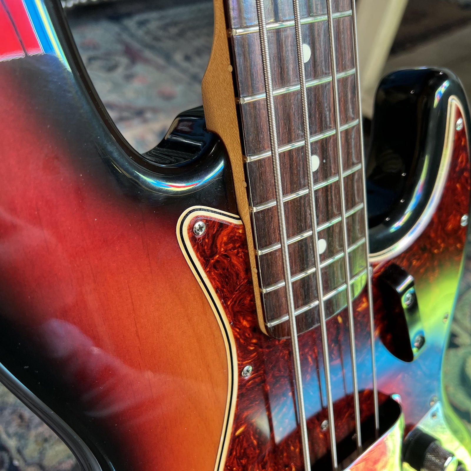 1994 Fender American Vintage '62 Jazz Bass Reissue – Rare "Stack-Knob" Edition (Sunburst/Rosewood)