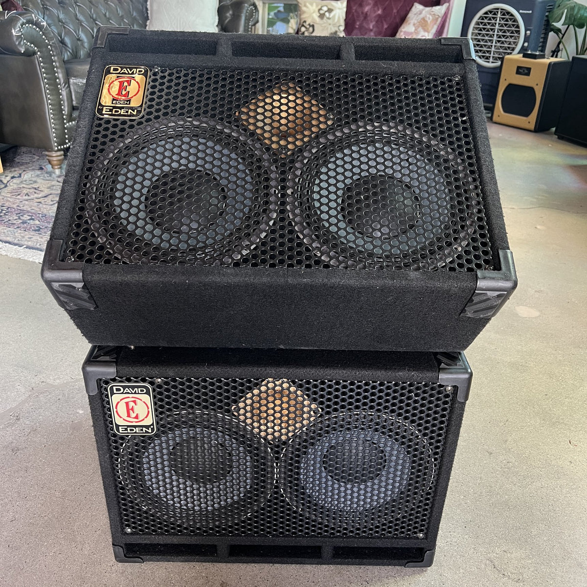 Eden Electronics D210XST & D210MBX Bass Cabinet Set | The Ultimate Full-Spectrum Modular Rig (Excellent Condition)