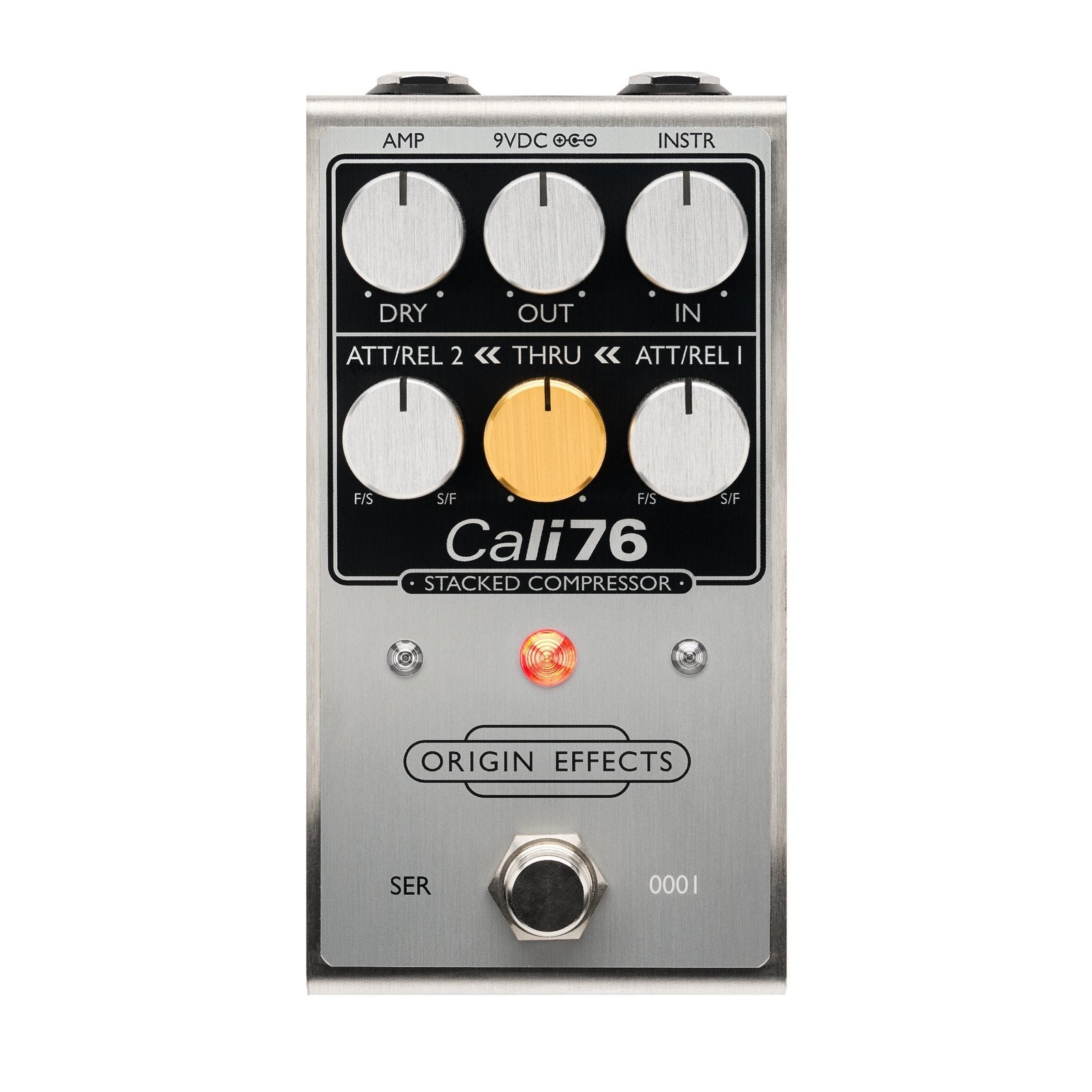 Origin Effects Cali76 Stacked Compressor Silver