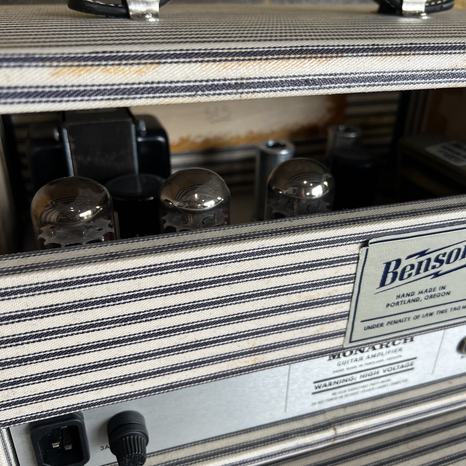 Benson Amps Monarch Point-to-Point Tube Amplifier Head & 1x12 Cabinet