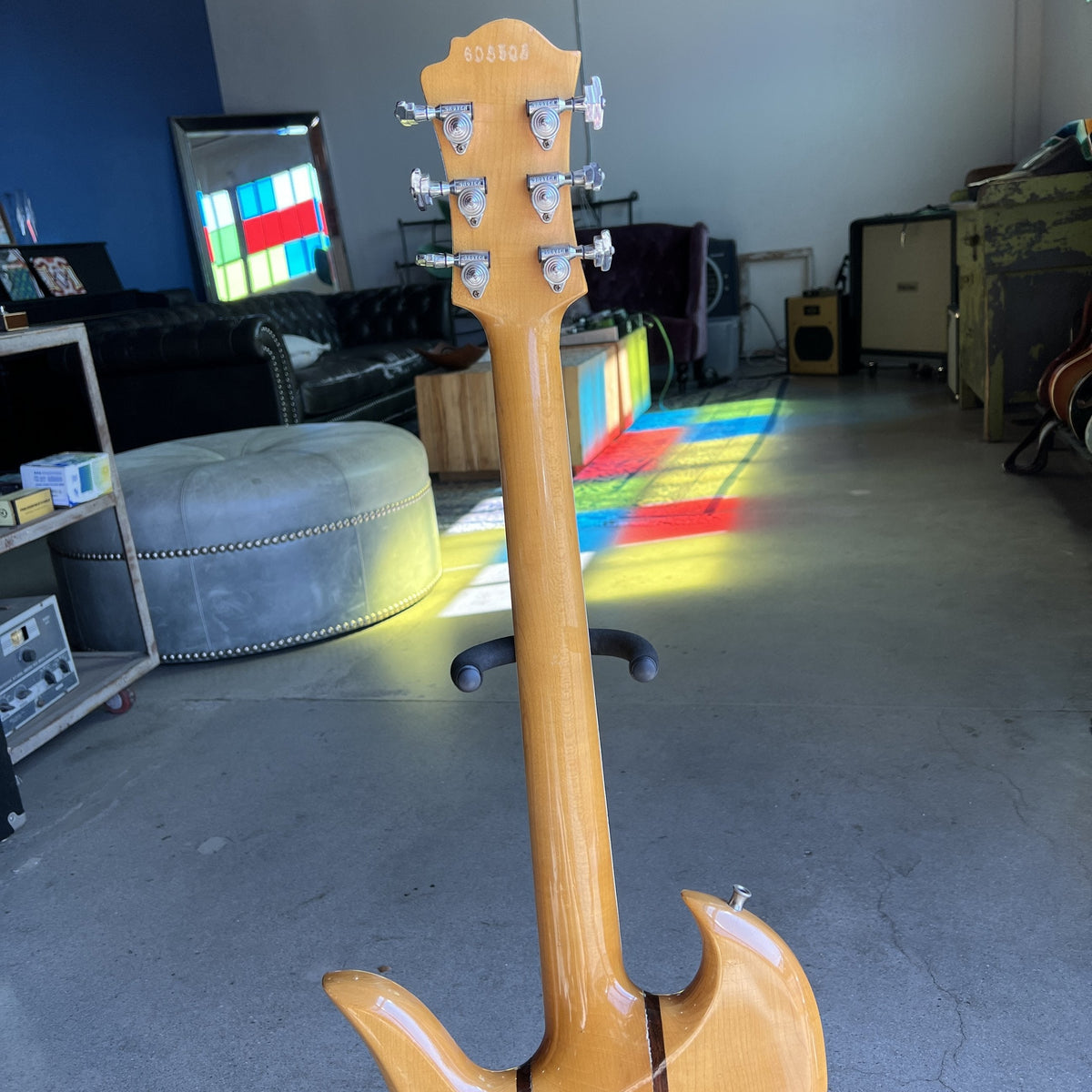 1976 BC Rich Mockingbird Supreme, owned by Tom Bukovac