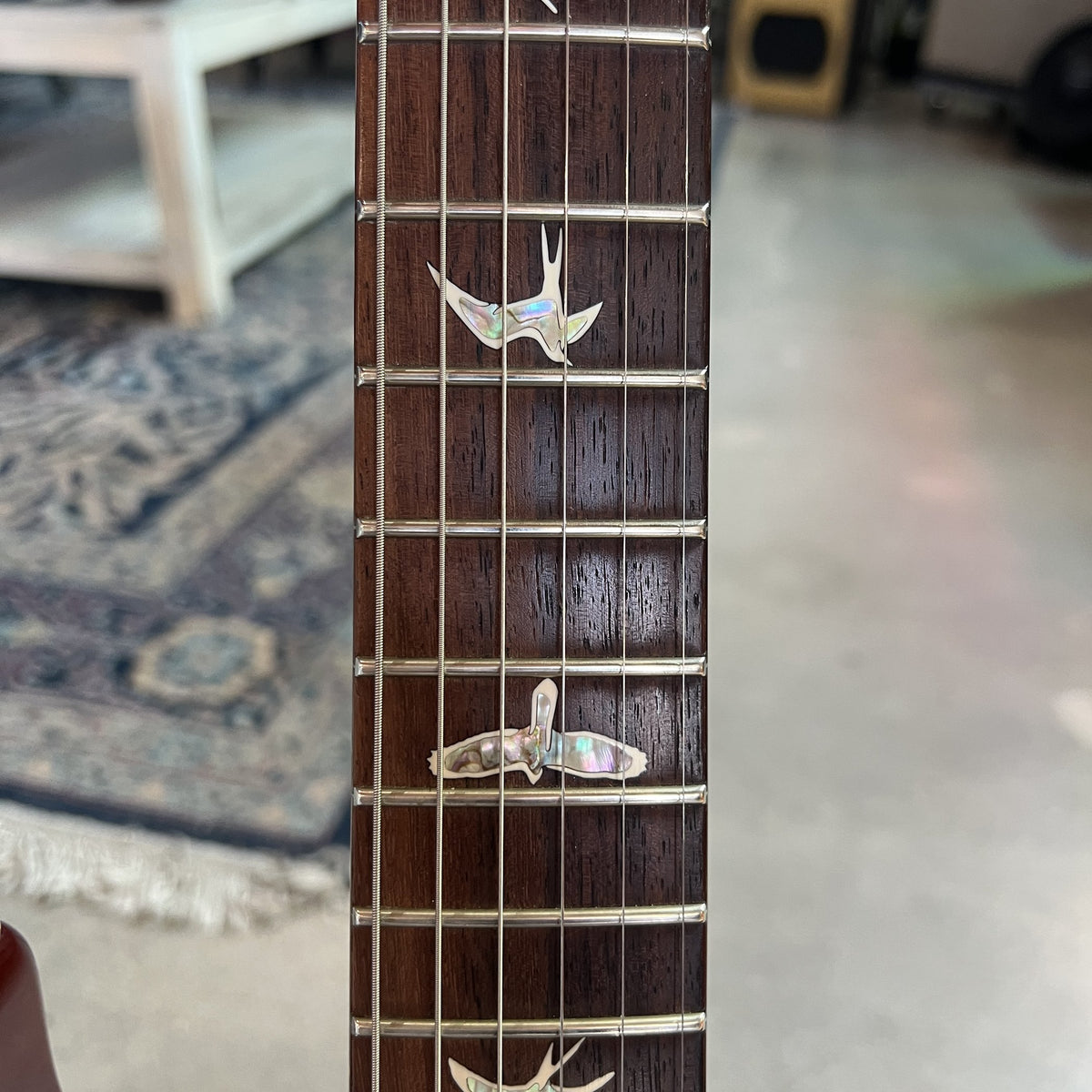 2013 PRS P22 / Custom 22 Piezo Stoptail 10-Top - Orange Tiger