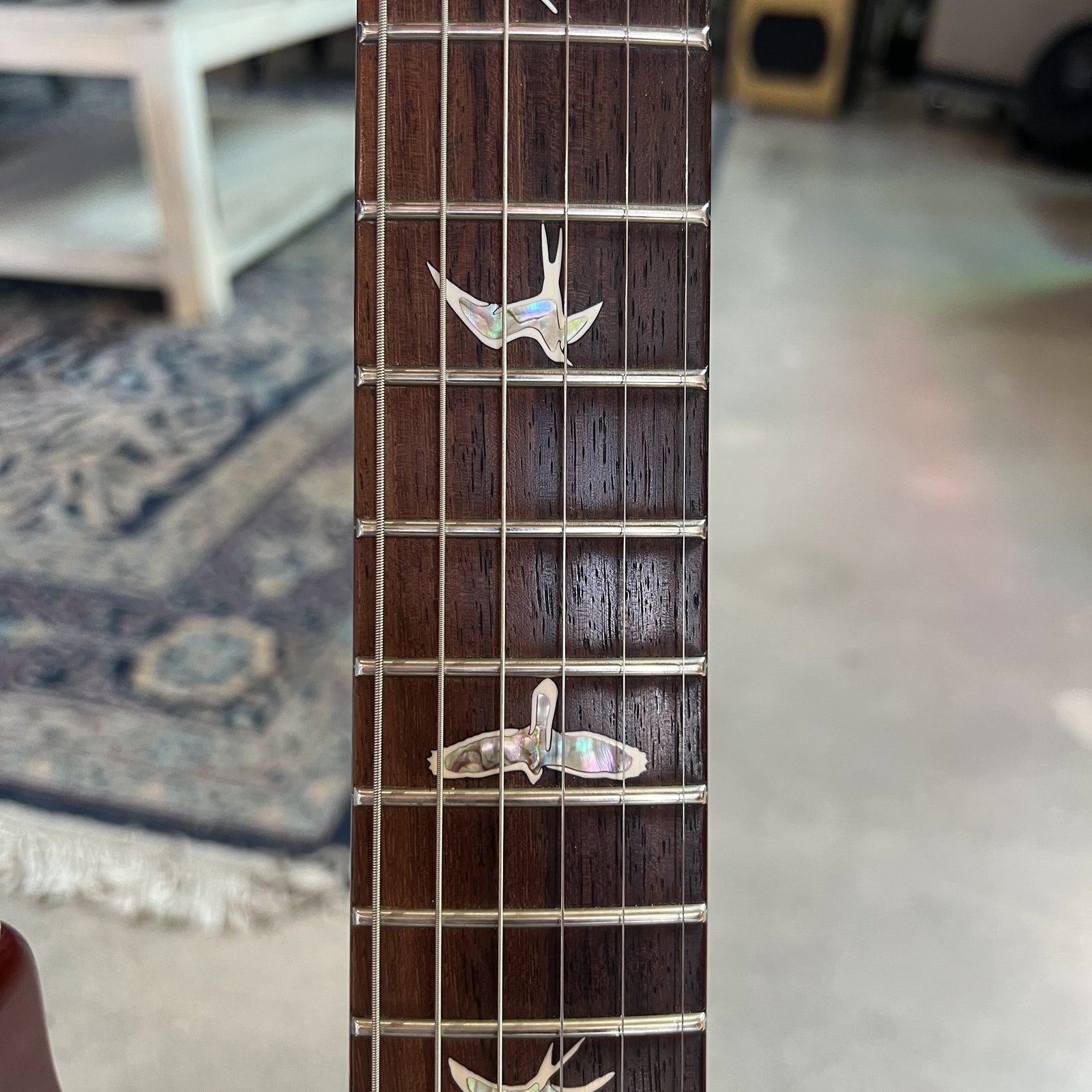 2013 PRS P22 / Custom 22 Piezo Stoptail 10-Top - Orange Tiger