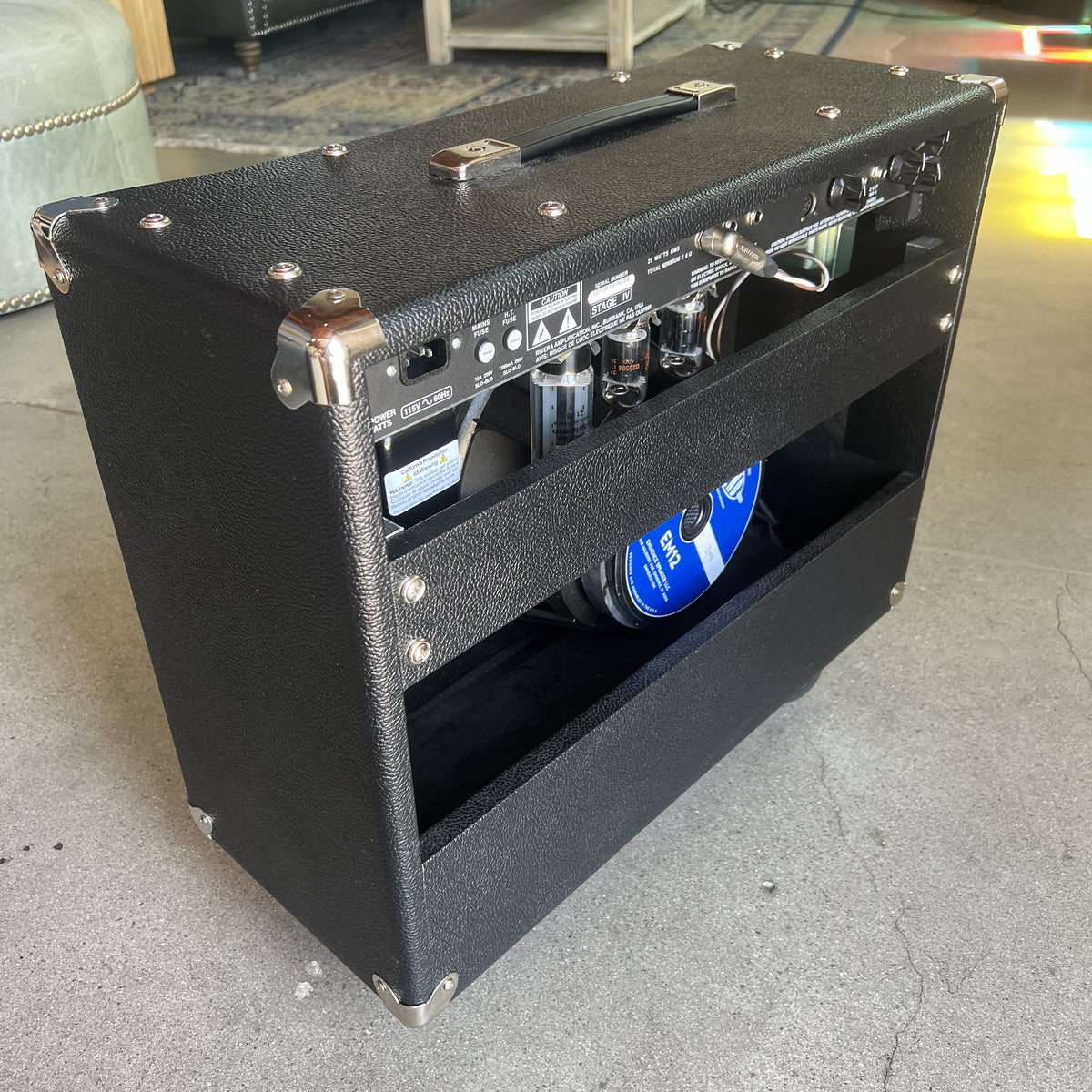 Rivera Amplification Stage IV Modified Tube Guitar Amplifier – Black (Excellent Condition)