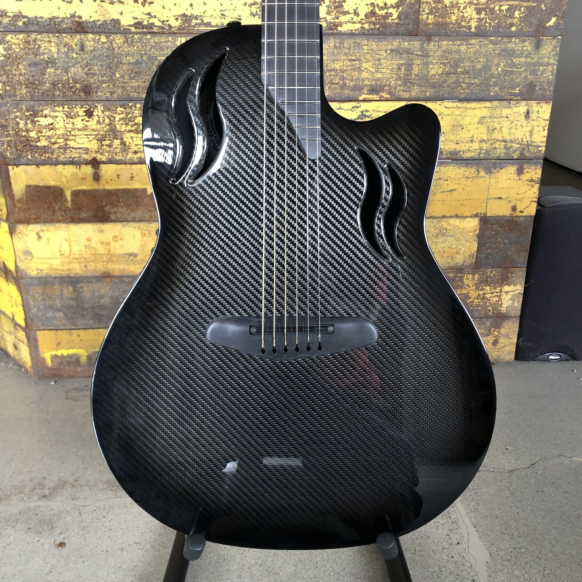 2002 Ovation Adamas Q2 Graphite Acoustic/Electric Guitar - Owned by KK Downing of Judas Priest