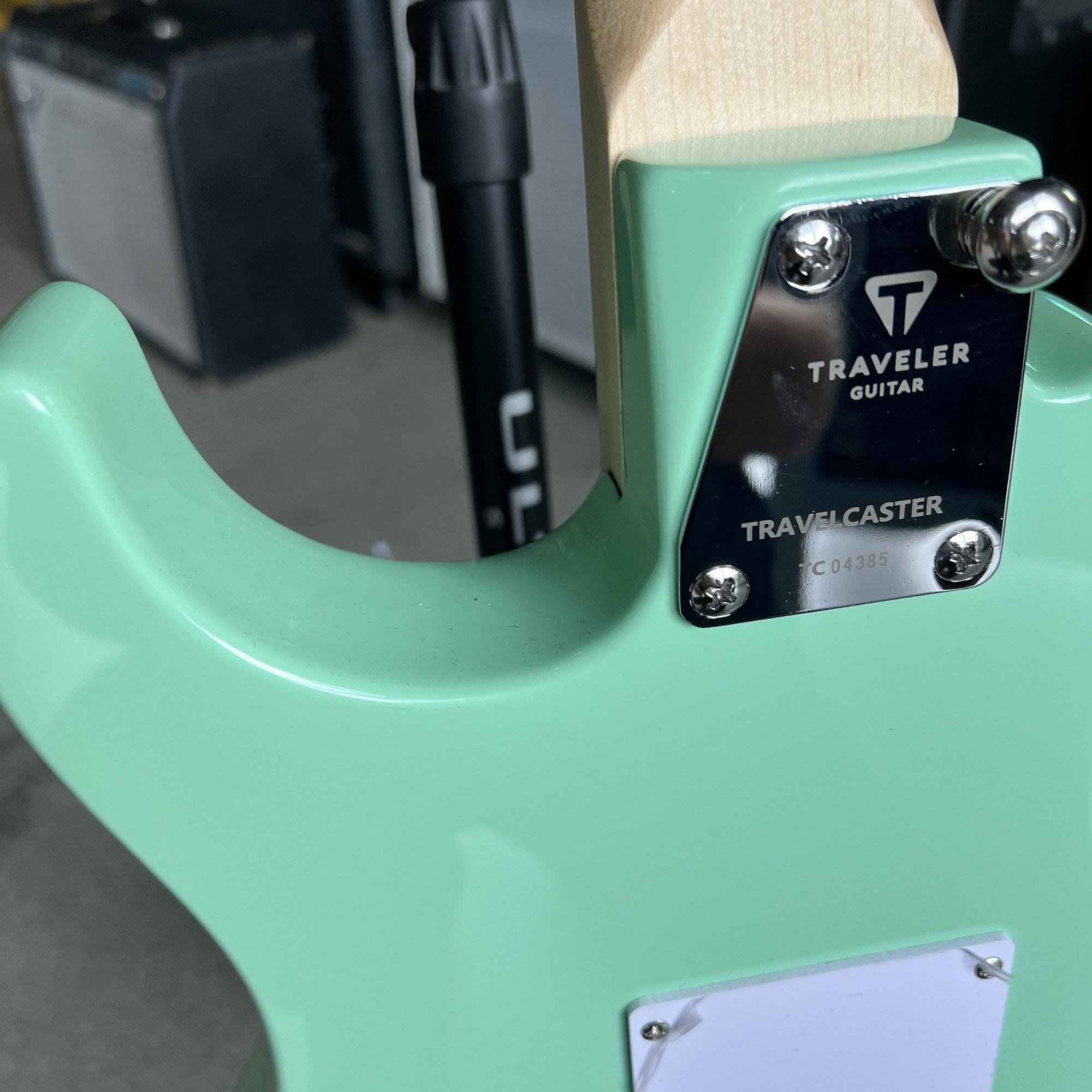 Traveler Guitar Travelcaster SSS Deluxe - Surf Green