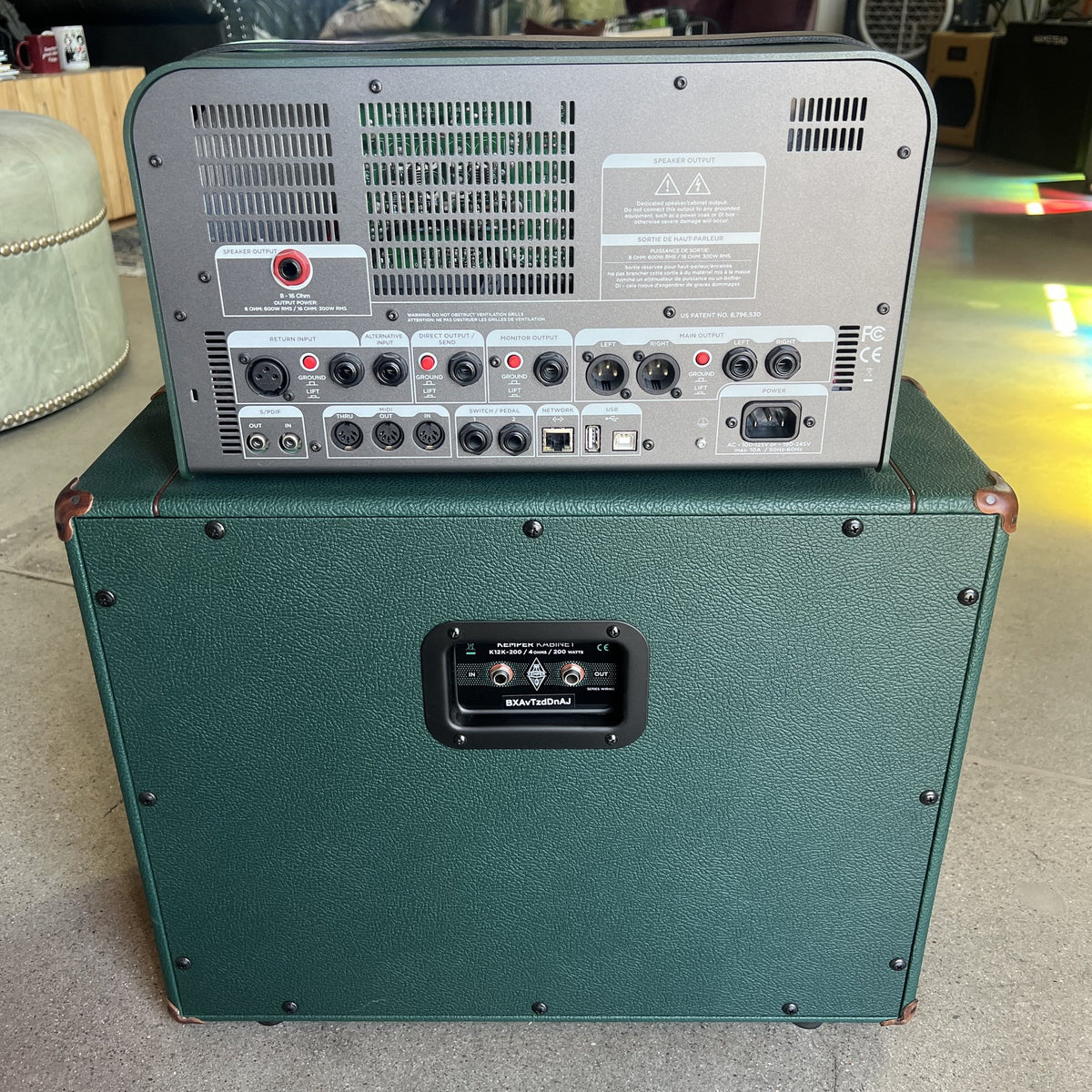 Kemper Profiler PowerHead MK1 & Passive Kabinet K12K-200 Bundle - Green