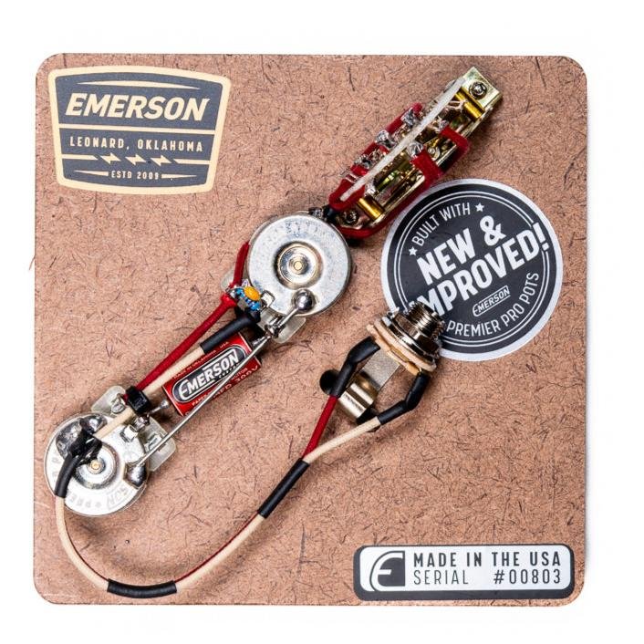 Emerson Custom Premier Pro 4-Way Telecaster Prewired Kit - 250k