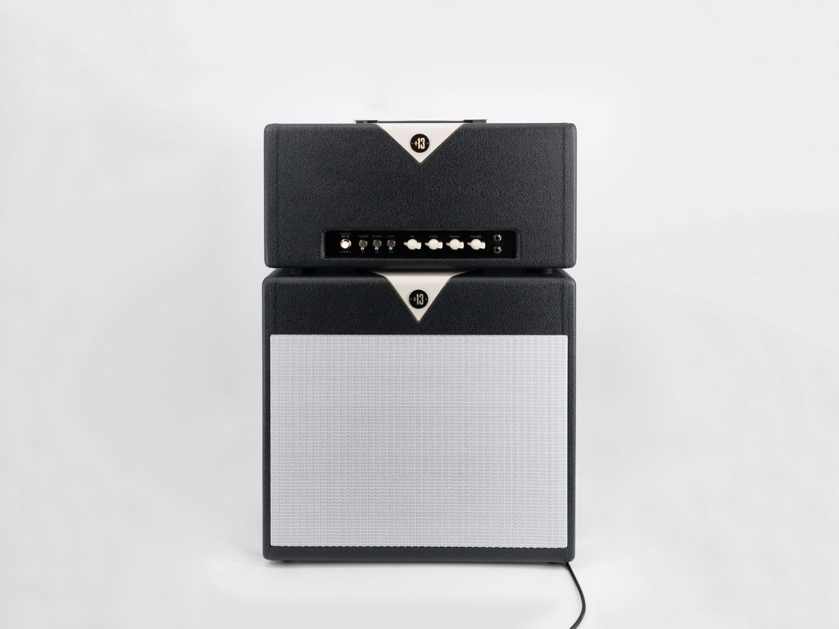 Divided by 13 CCC 9/15 Head - Black Bronco Tolex / Cream V