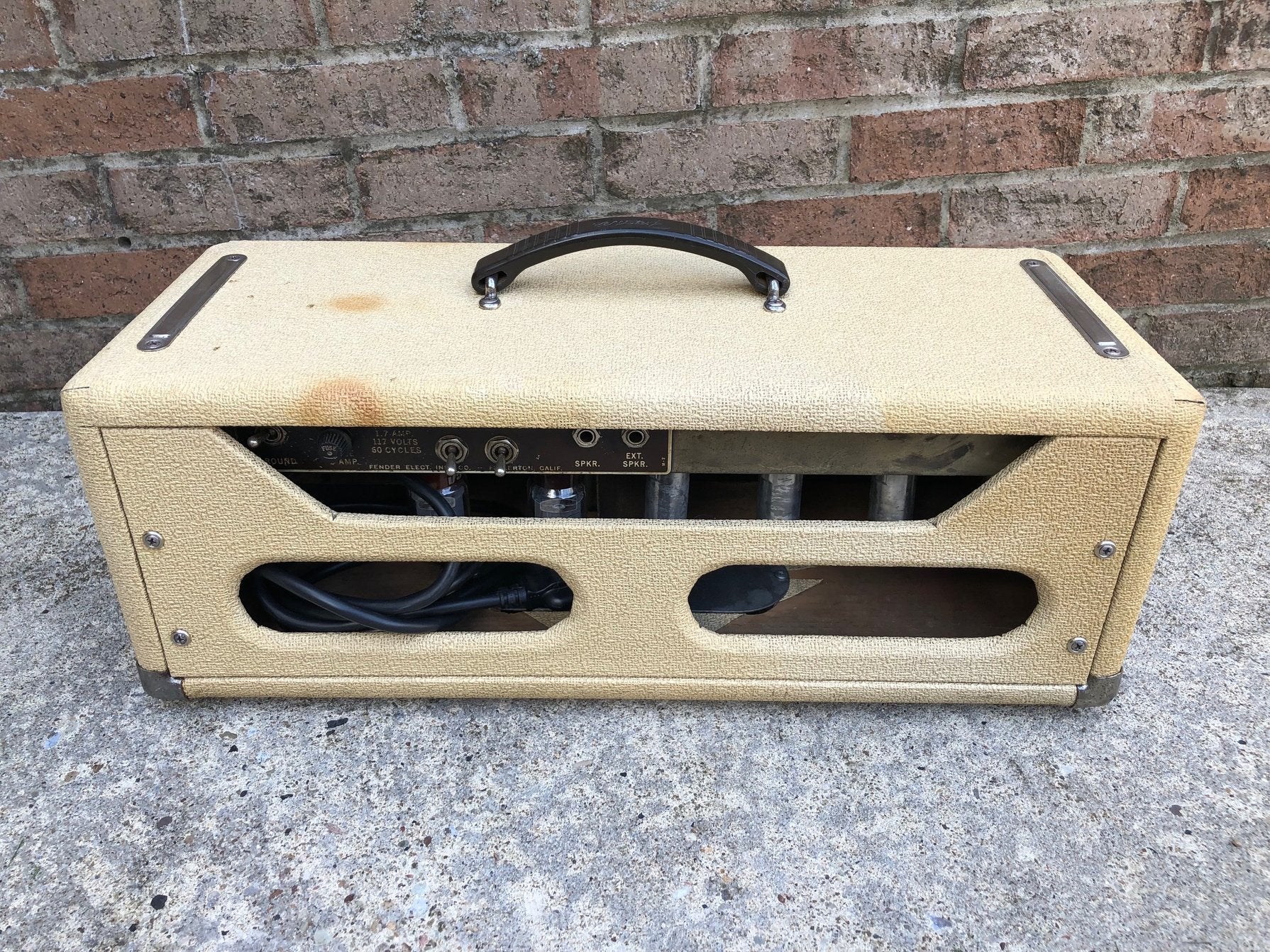 Vintage 1962 Fender Bassman Guitar Amplifier 6G6-B