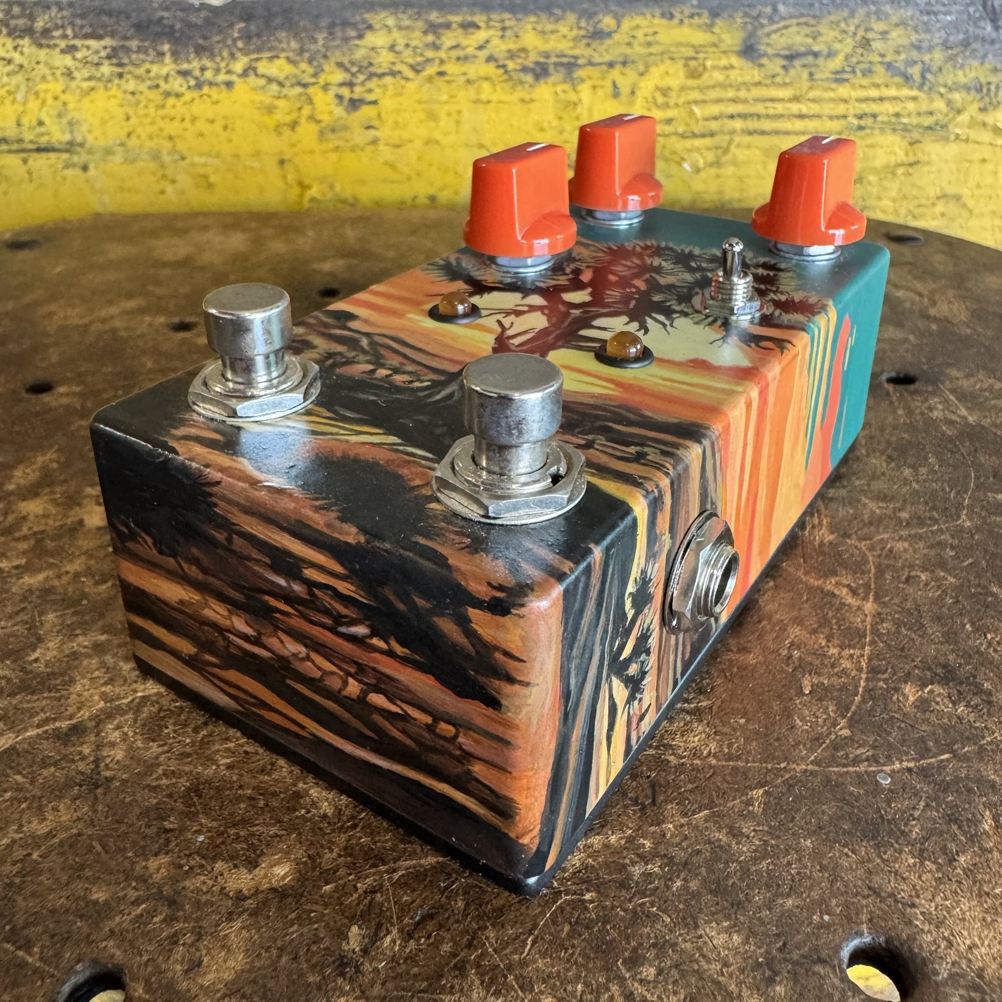 JAM Pedals Rattler - Custom Artwork Joshua Tree Edition