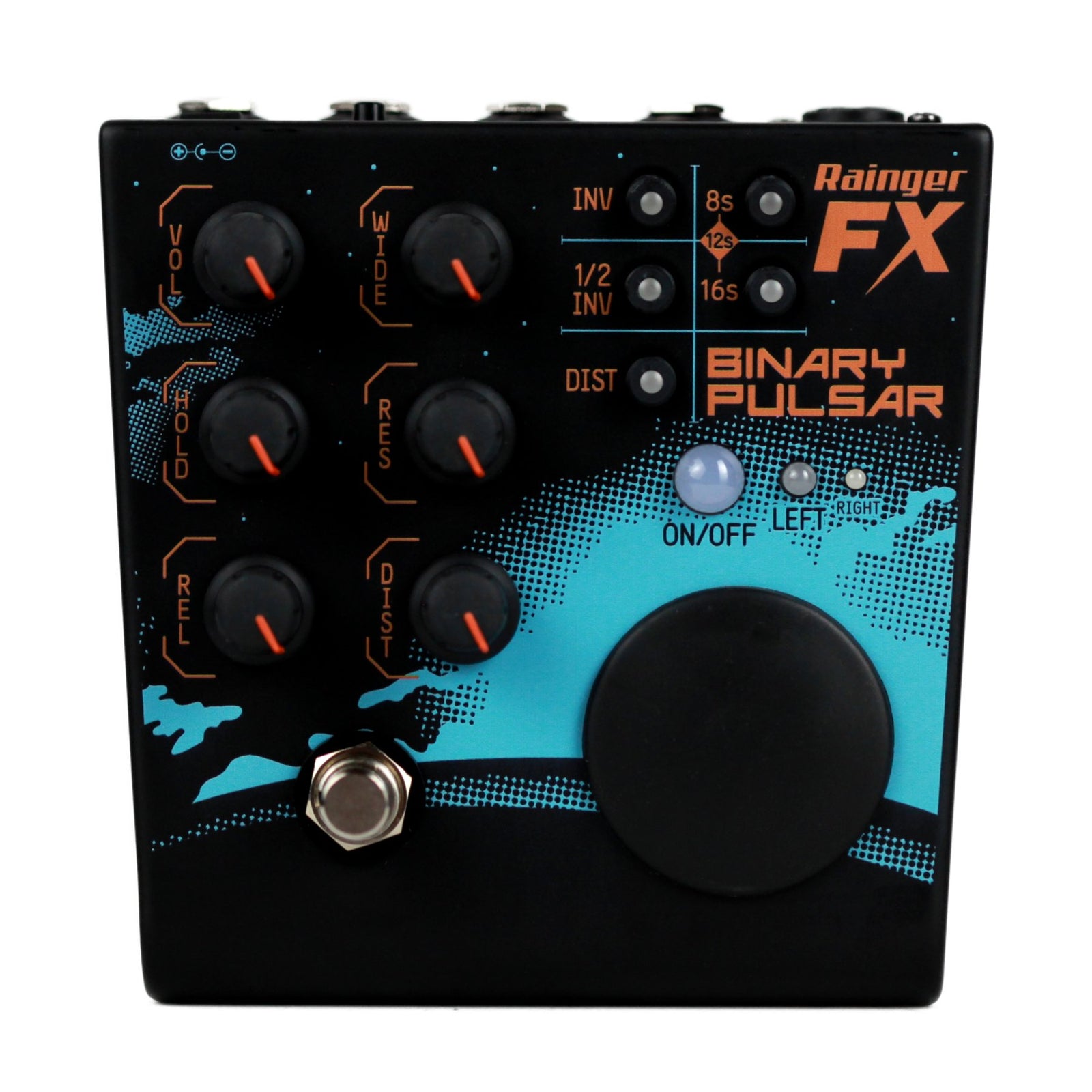 Rainger FX Binary Pulsar | Stereo Sidechain & Tremolo Pedal