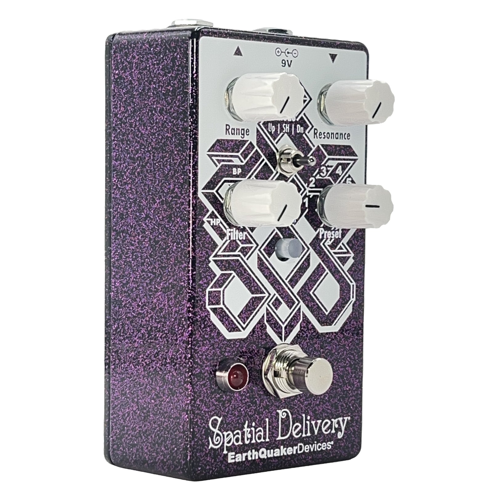 EarthQuaker Devices Spatial Delivery V3 - Purple Sparkle - Cottonwood Music Exclusive Color