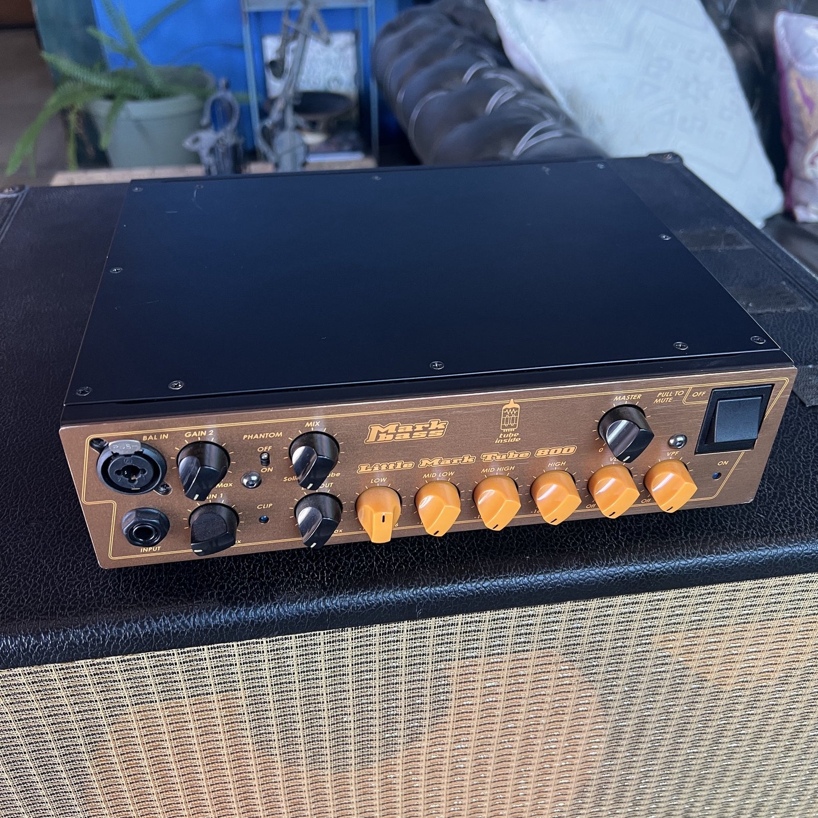 Markbass Little Mark Tube 800 Hybrid Bass Head