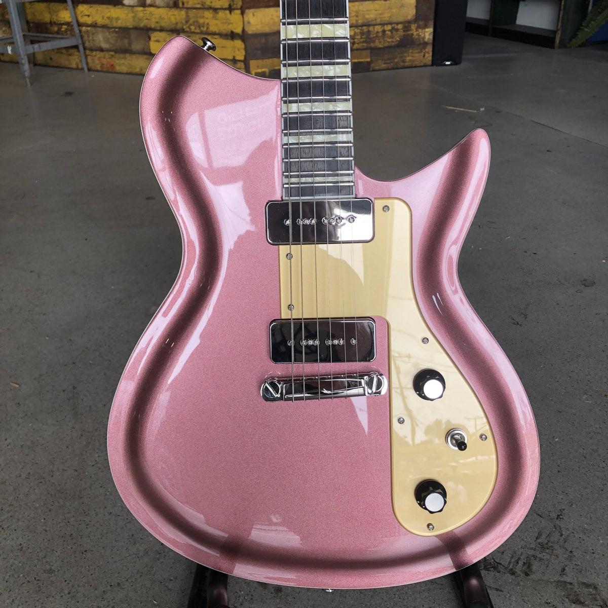 Rivolta Guitars Combinata VII - Burgundy Mist