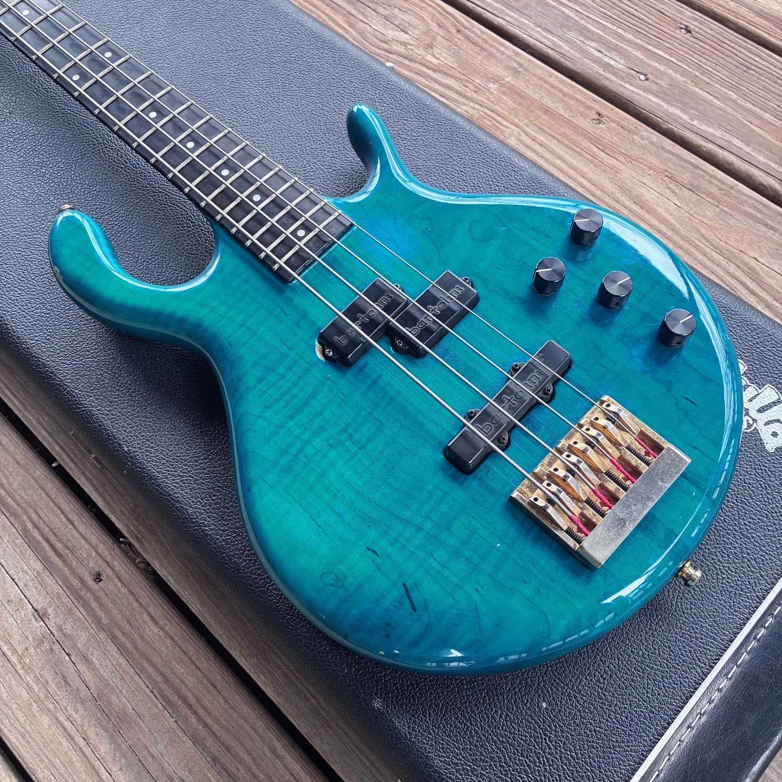 Vintage 1992 Pedulla MVP Bass Guitar and OHSC