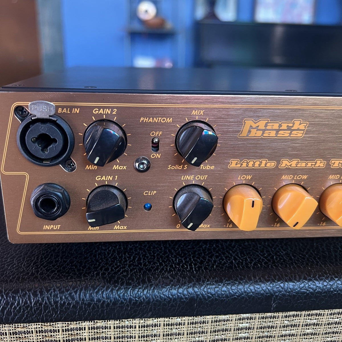 Markbass Little Mark Tube 800 Hybrid Bass Head