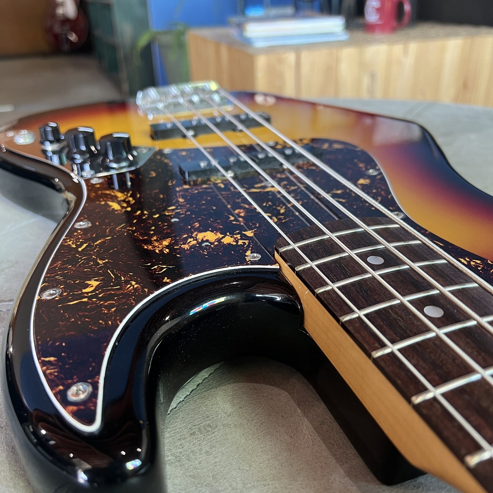 2002 Tokai Jazz Sound Bass Guitar - Sunburst