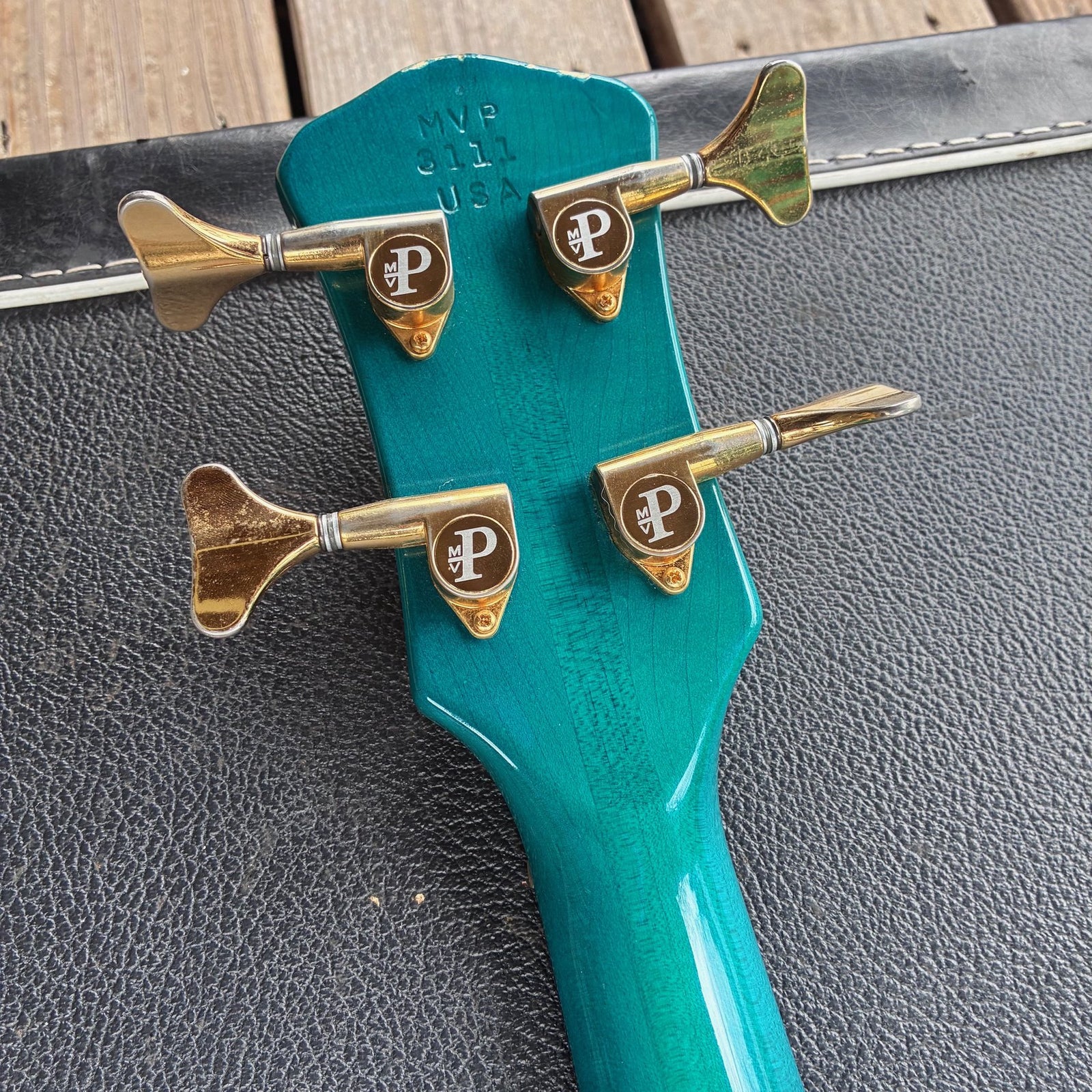 Vintage 1992 Pedulla MVP Bass Guitar and OHSC