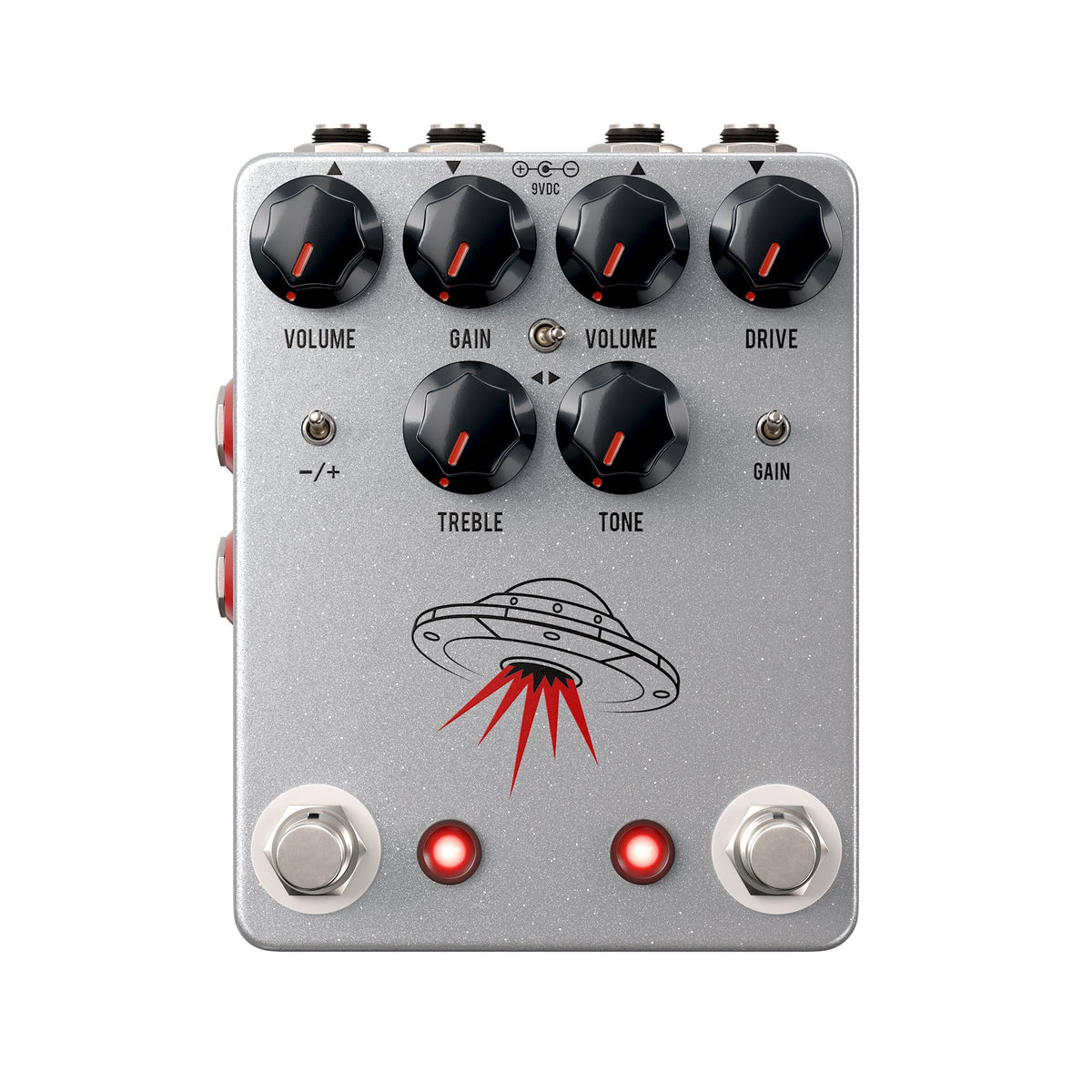 JHS Pedals The Wanderer Dual Overdrive Pedal - Front View