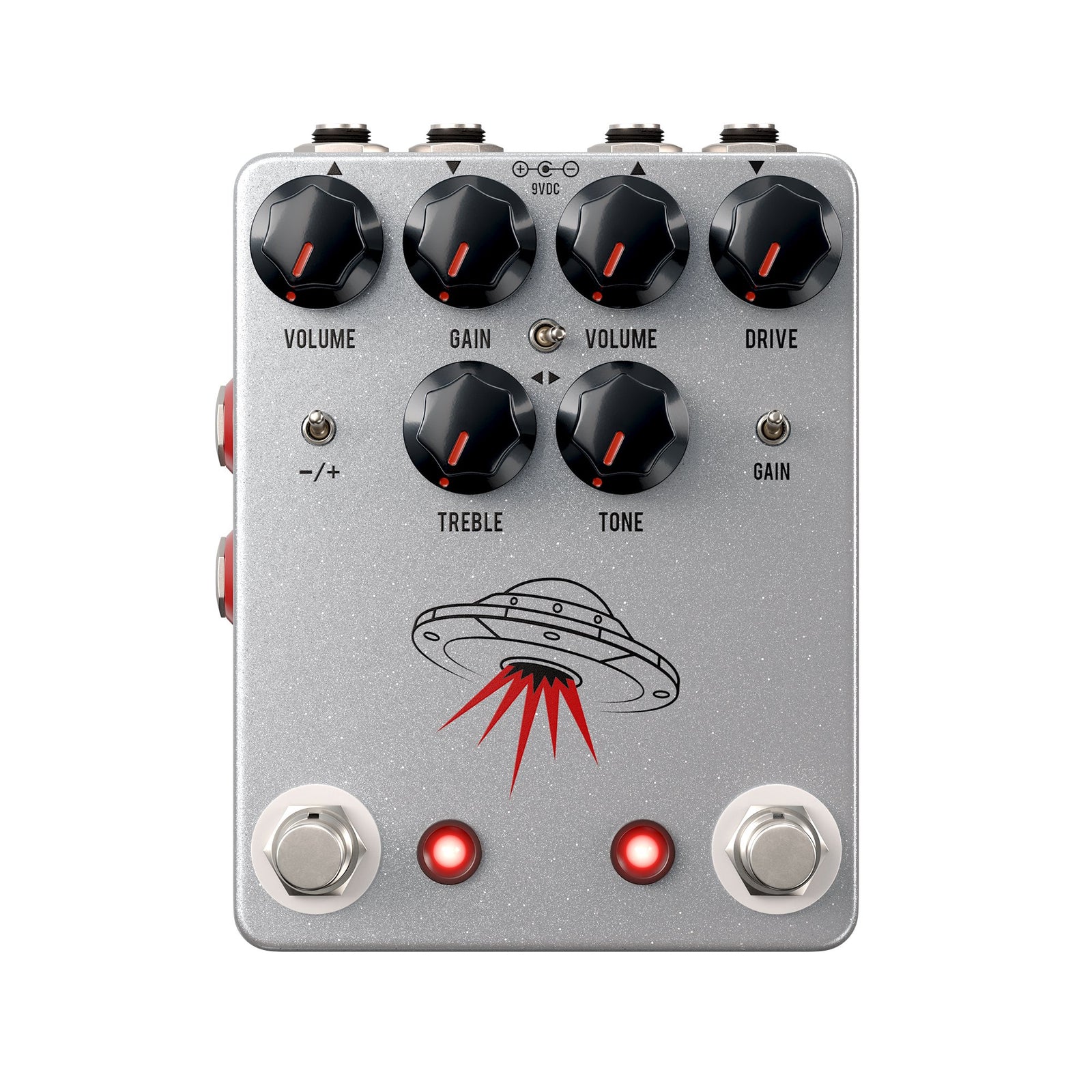 JHS Pedals The Wanderer Dual Overdrive Pedal - Front View