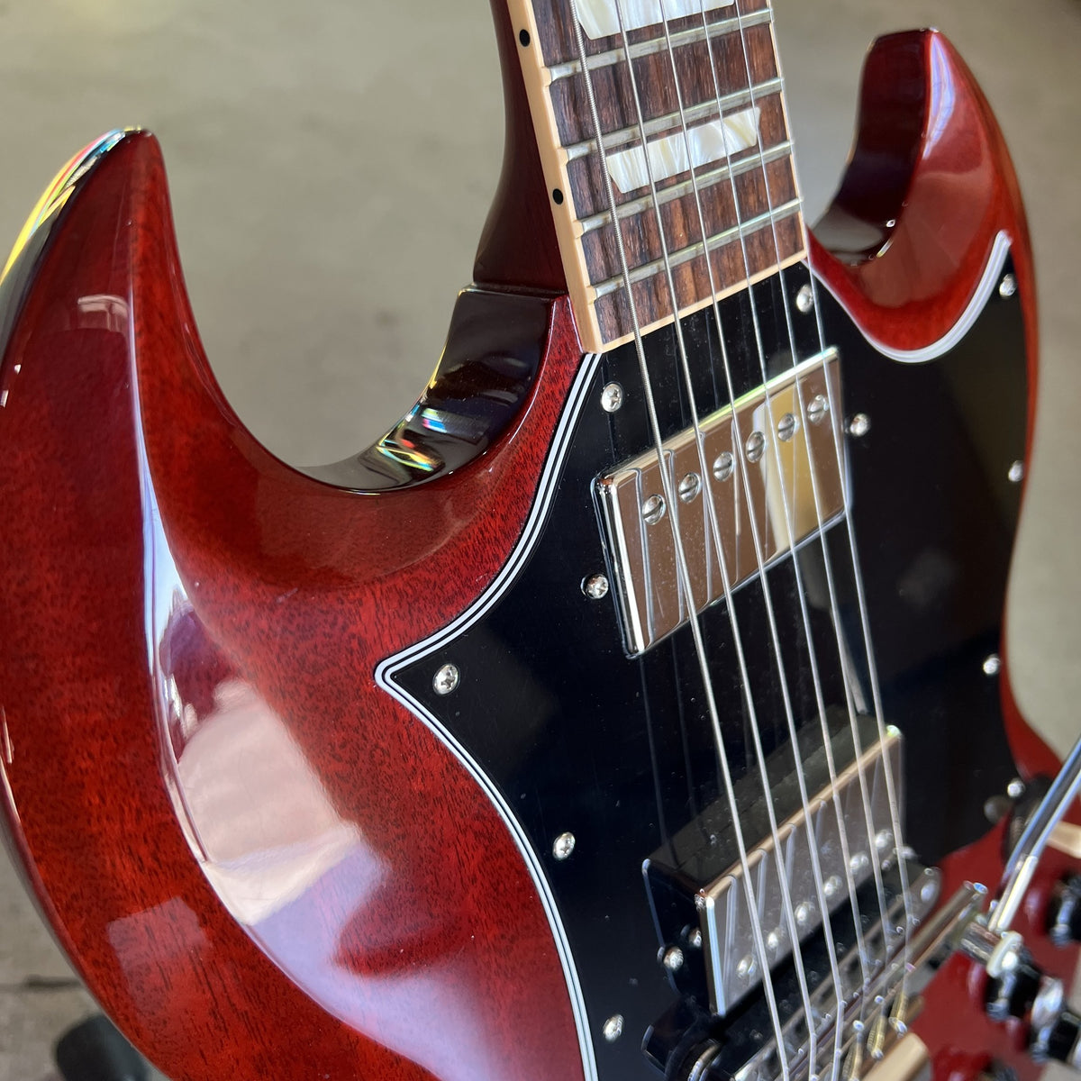 Robby Kreiger Owned Gibson 50th Anniversary SG Robby Krieger Signature (2012) – The Doors, Maestro Vibrola