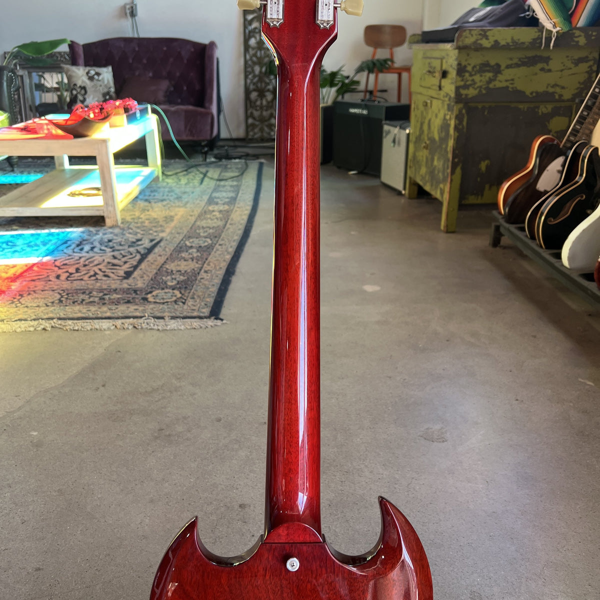 Robby Kreiger Owned Gibson 50th Anniversary SG Robby Krieger Signature (2012) – The Doors, Maestro Vibrola