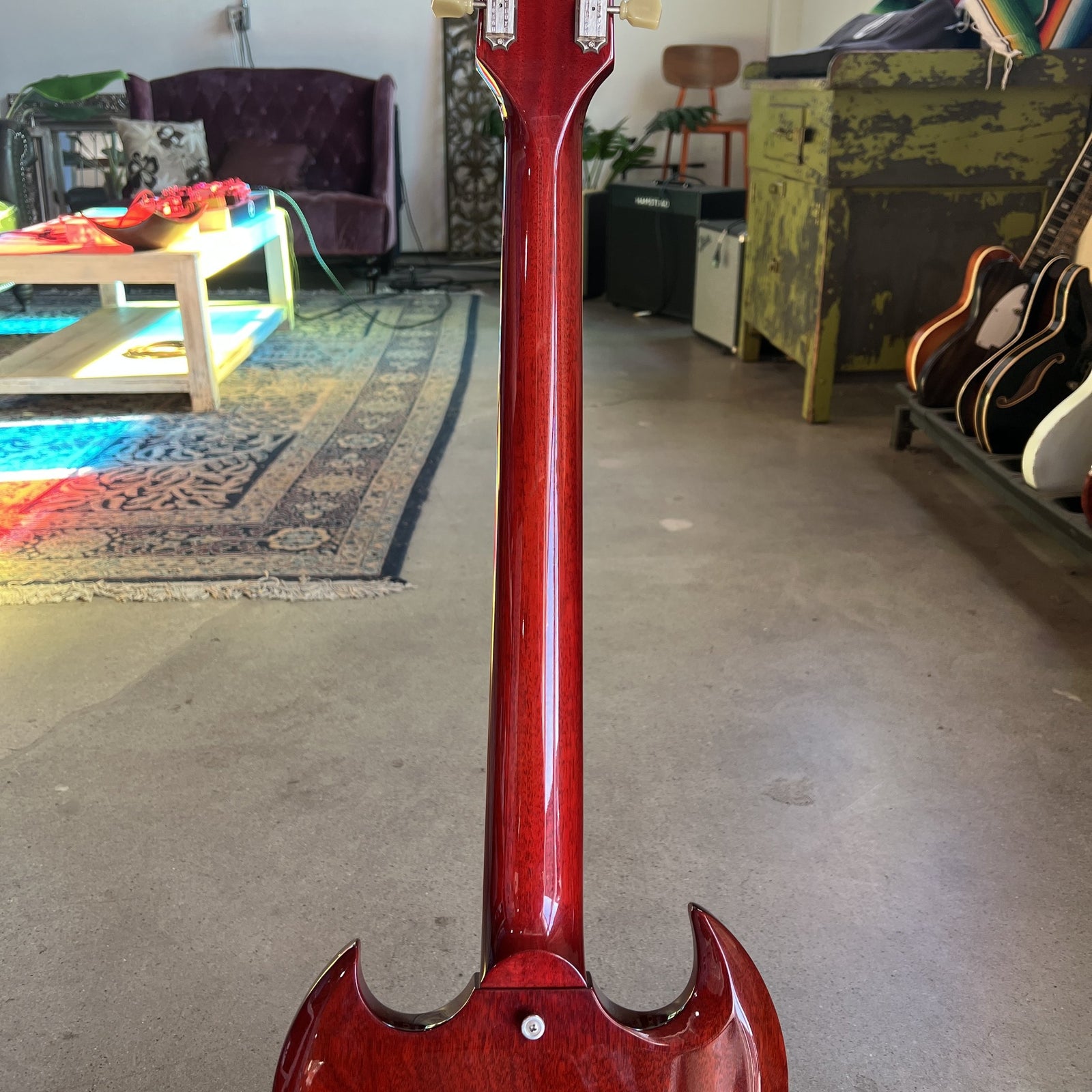 Robby Kreiger Owned Gibson 50th Anniversary SG Robby Krieger Signature (2012) – The Doors, Maestro Vibrola