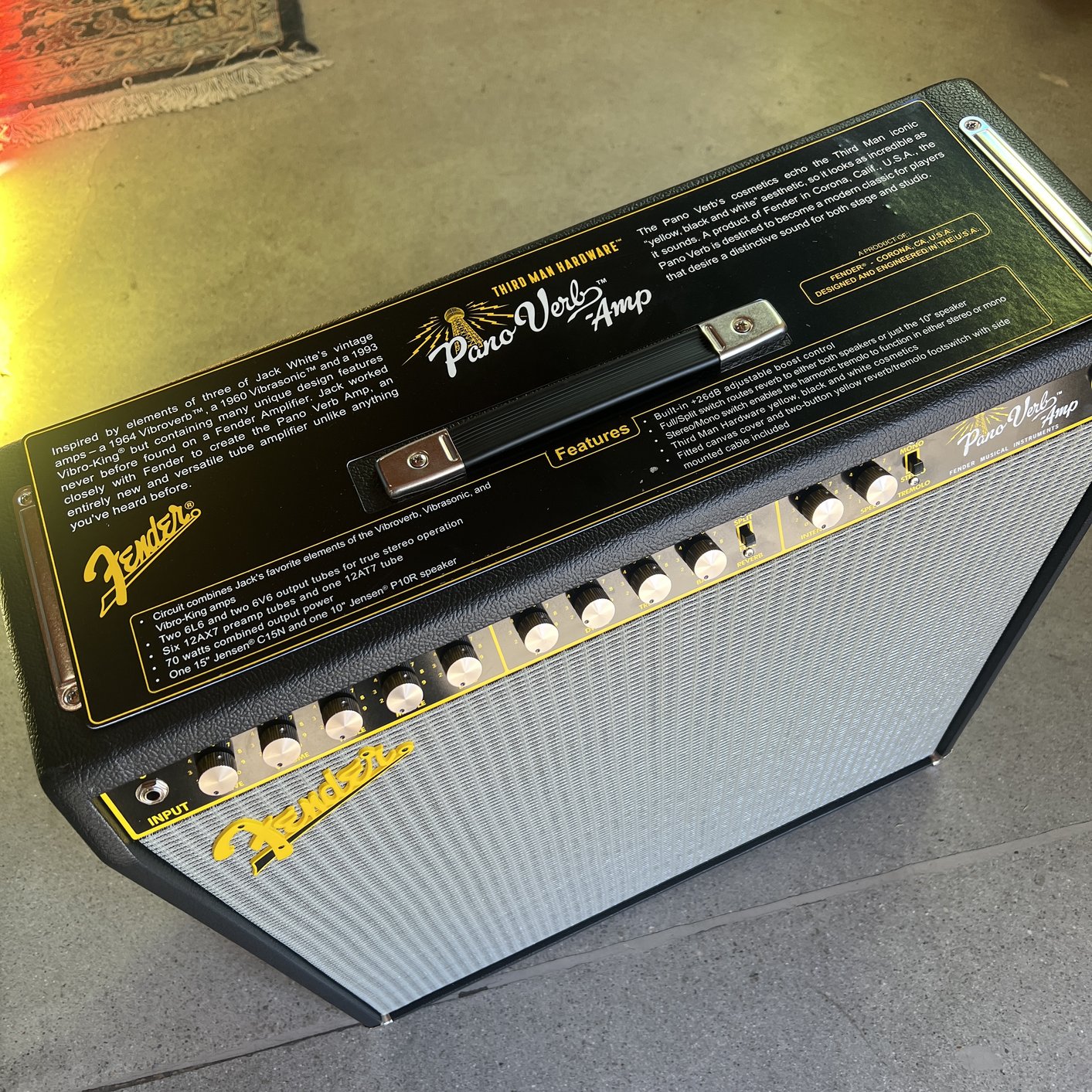 Fender Jack White Pano Verb Guitar Amplifier