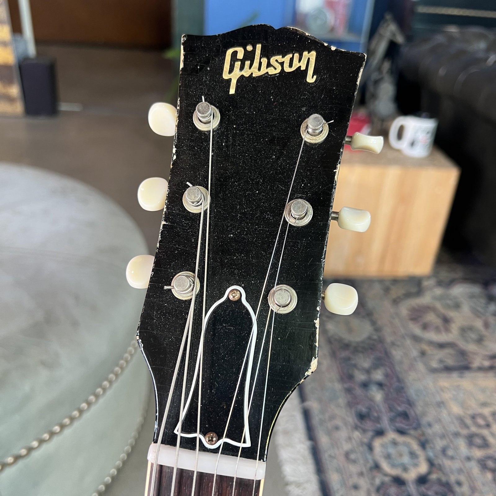 Gibson Custom Murphy Lab 1963 SG Special Reissue – Light Aged Antique Pelham Blue w/ Bigsby B5 (SN: 203423)