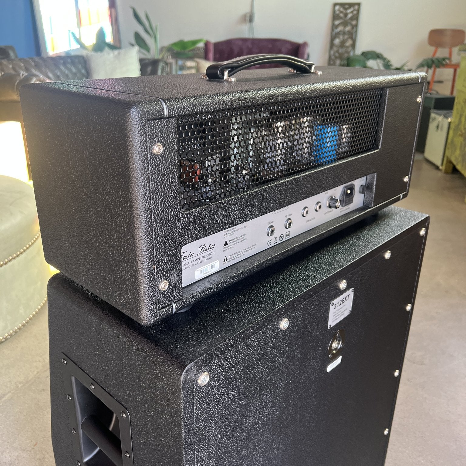 Friedman Twin Sister 40-Watt Dual-Channel Head with 2x12 Vertical Extension Cabinet