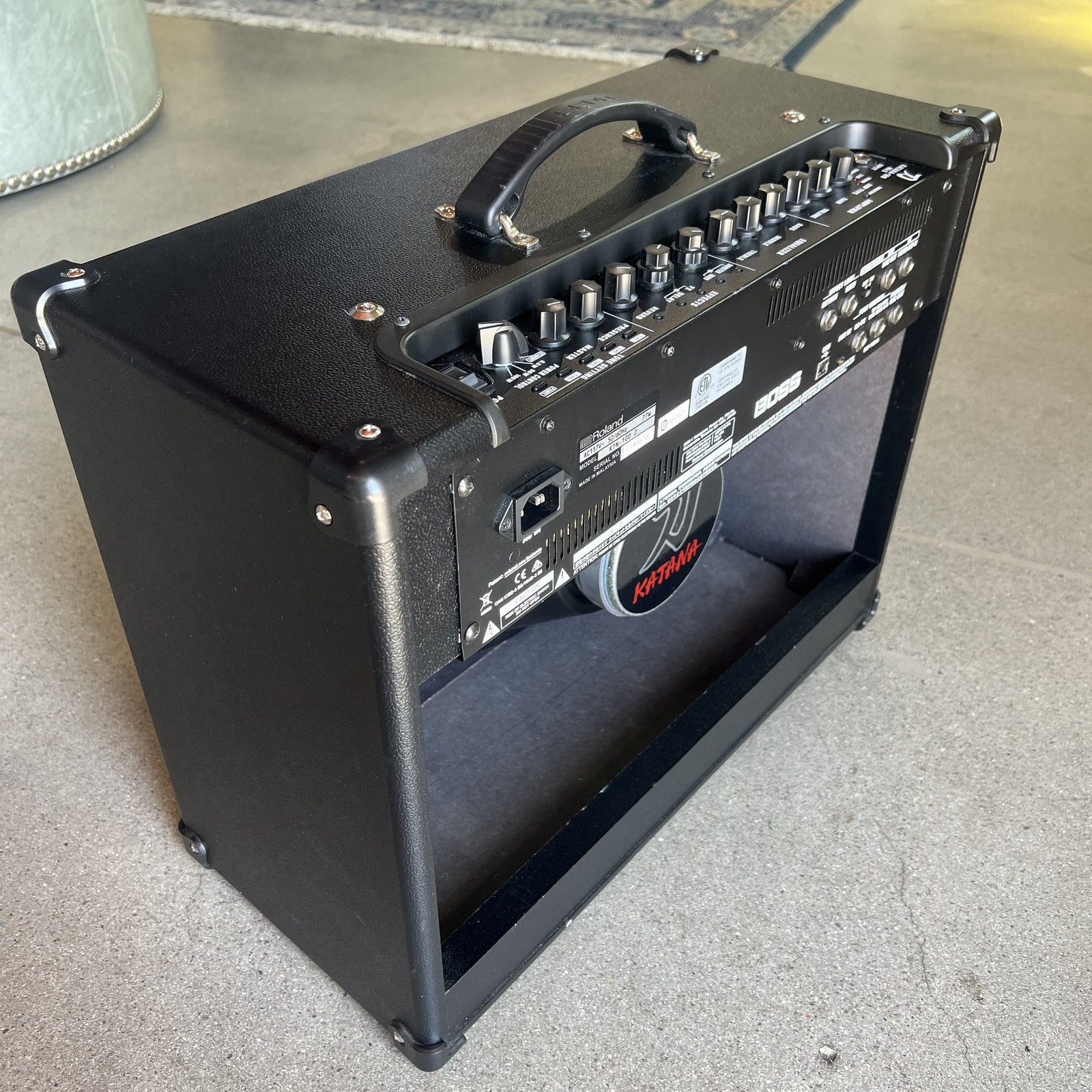 Boss Katana-100 MkII 100W 1x12" Combo Amp - Excellent w/ GA-FC Footswitch & Cover