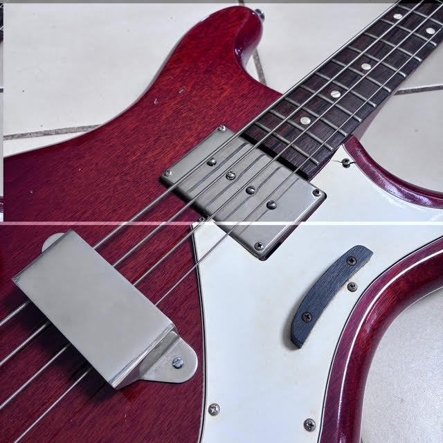 Vintage 1964 Epiphone Newport Bass Guitar & Case