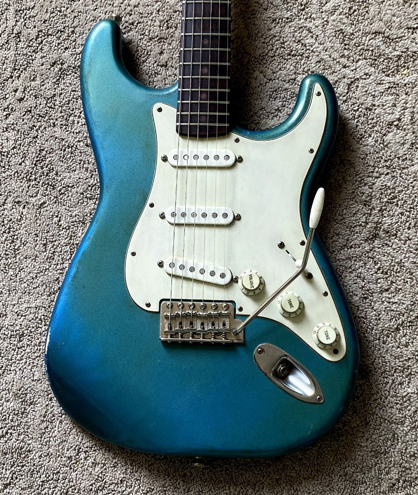 Revelator Guitars - '60 SuperKing S-Style - Lake Placid Blue Metallic Nitro
