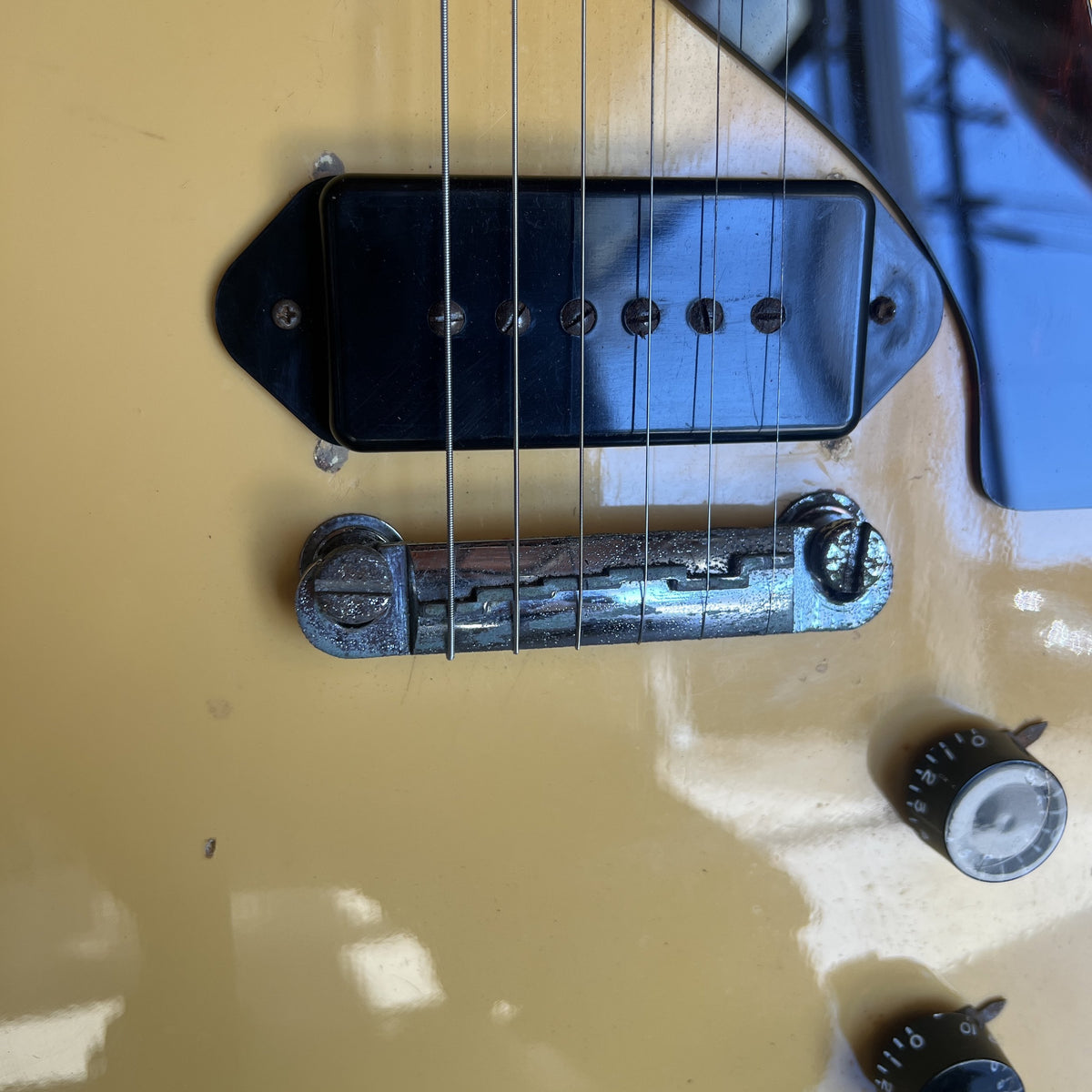 Vintage 1970s Ibanez "Lawsuit Era" Les Paul Junior Copy - TV Yellow (Set-Neck)