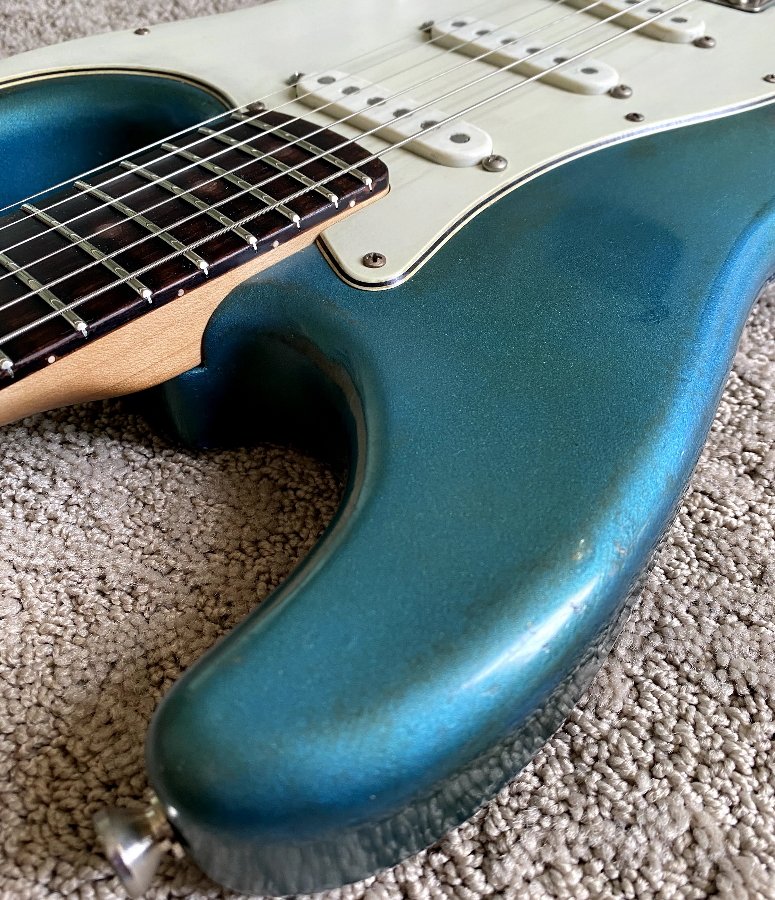Revelator Guitars - '60 SuperKing S-Style - Lake Placid Blue Metallic Nitro
