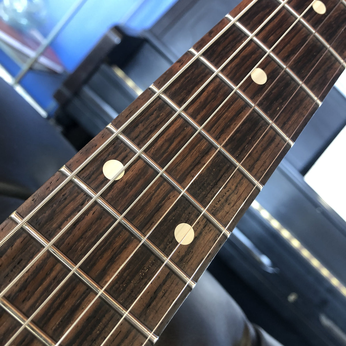 Fry Guitars SID - Misty Metallic Green Checked